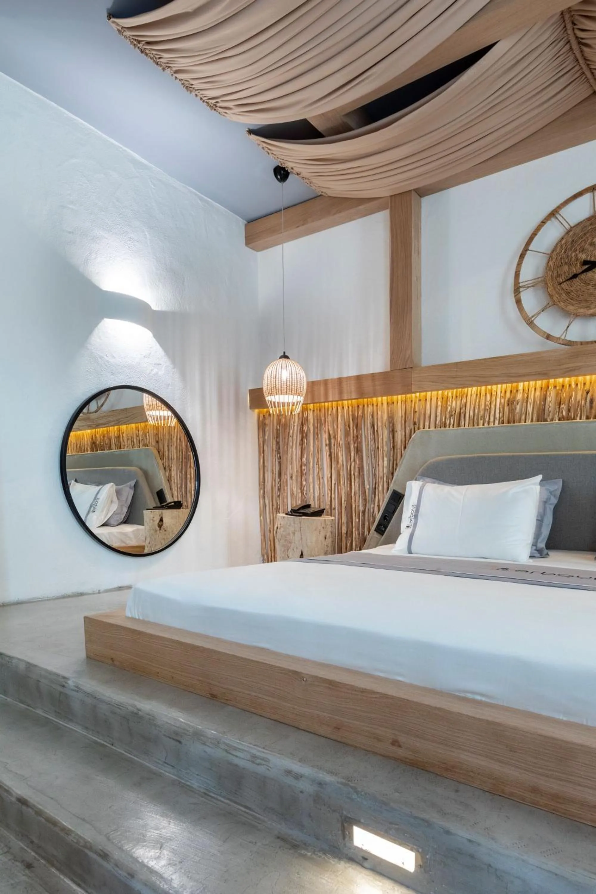 Bed in Harbour Suites Fethiye