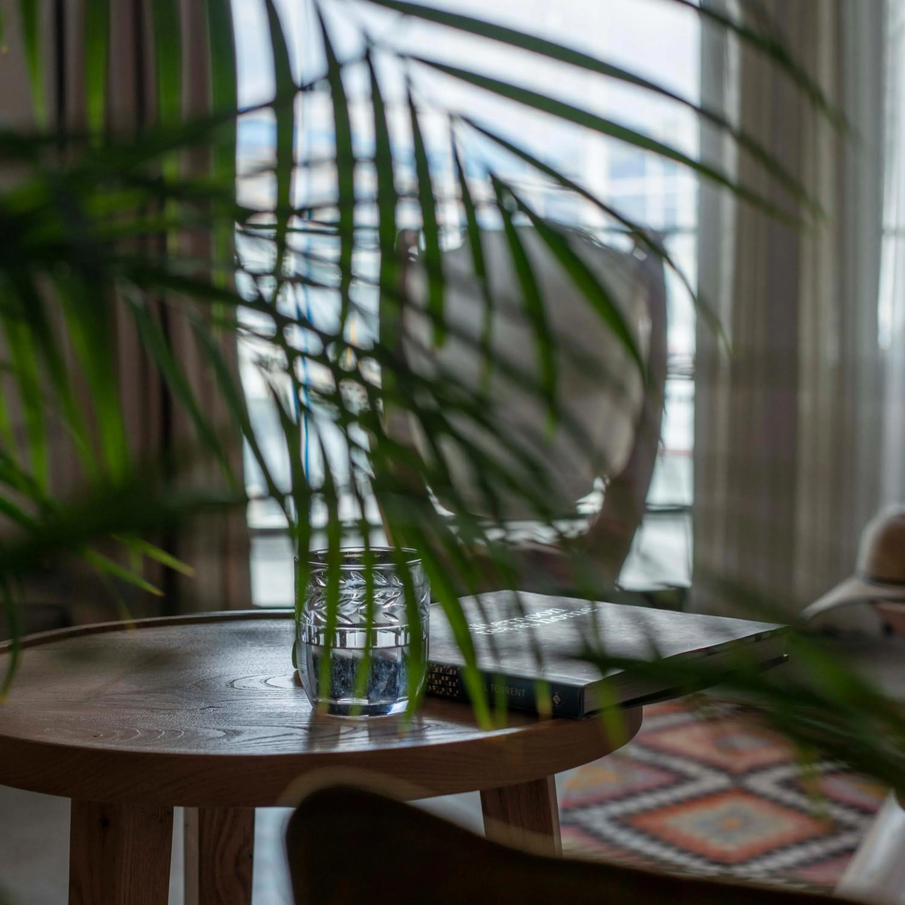 Seating area in Harbour Suites Fethiye