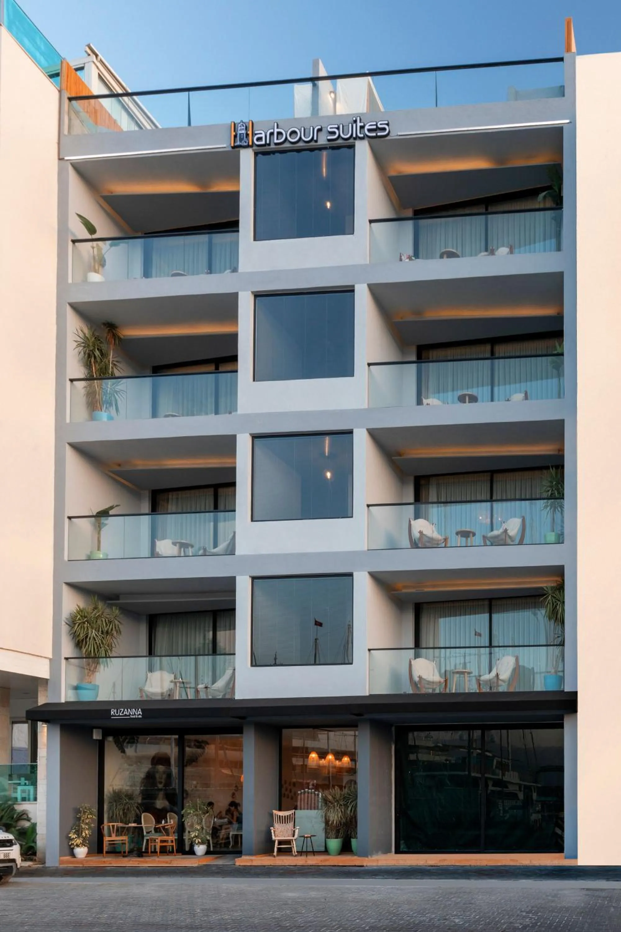 Property building in Harbour Suites Fethiye