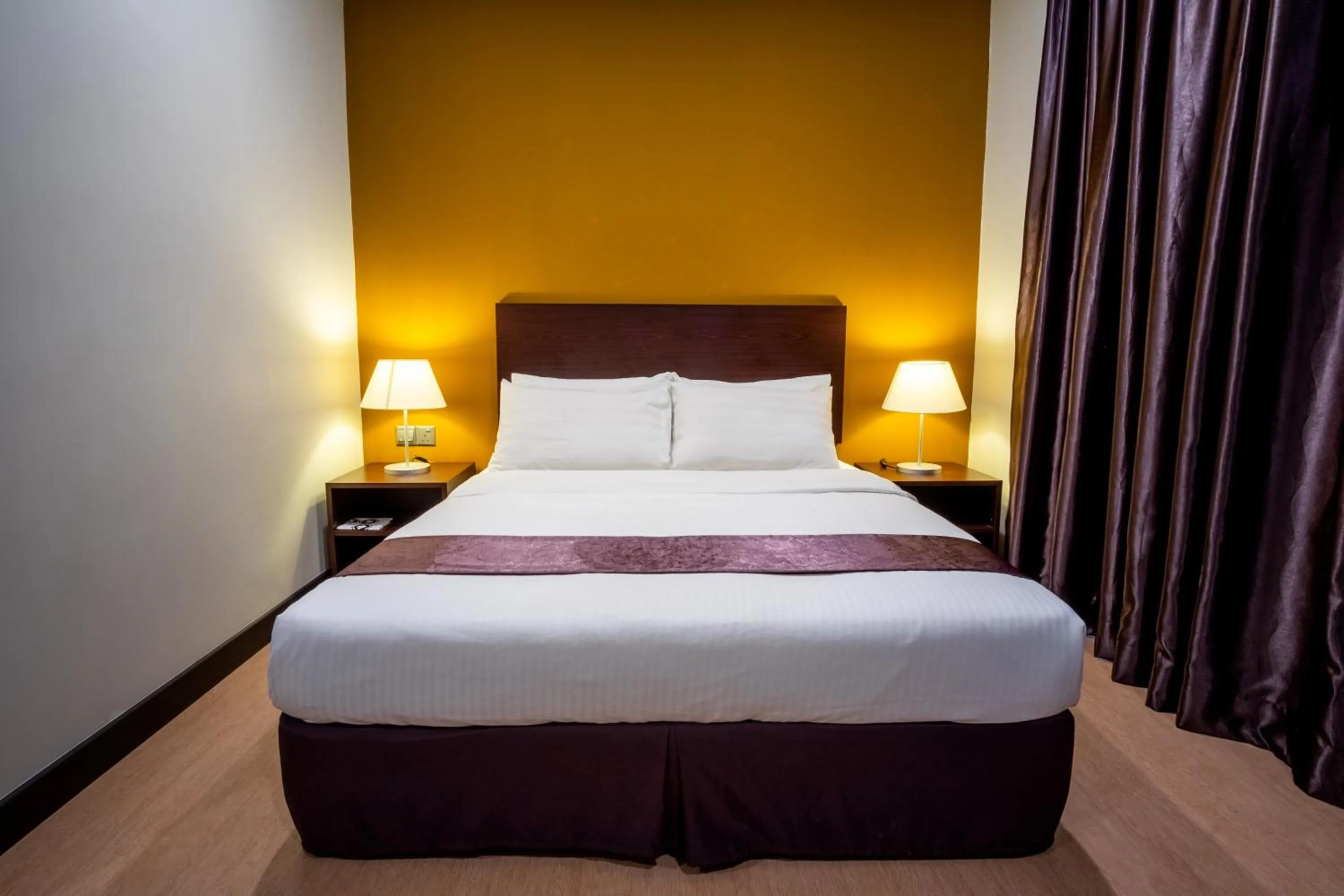 Bed in Orkid Inn Mahkota Cheras