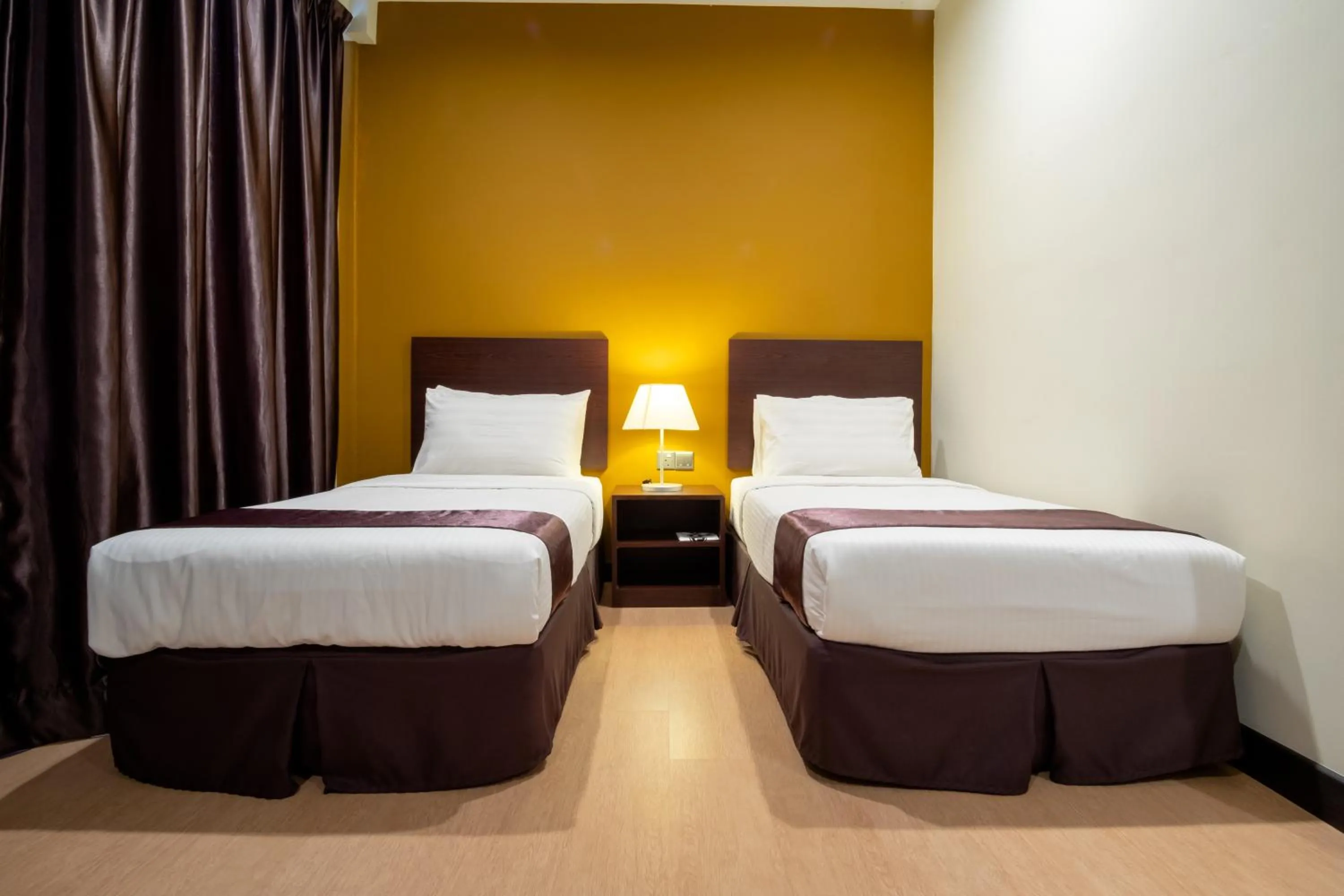 Bed in Orkid Inn Mahkota Cheras