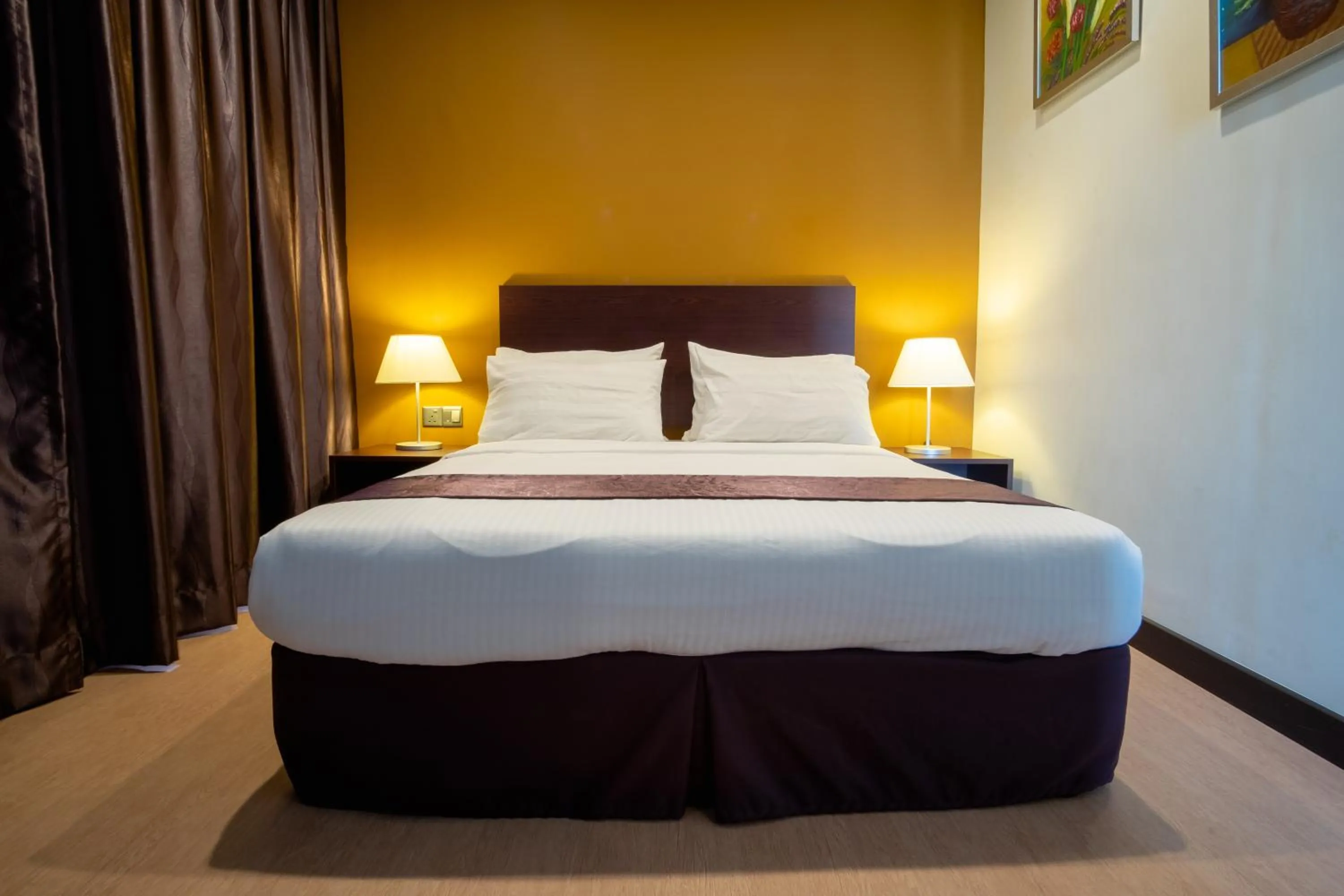 Bed in Orkid Inn Mahkota Cheras