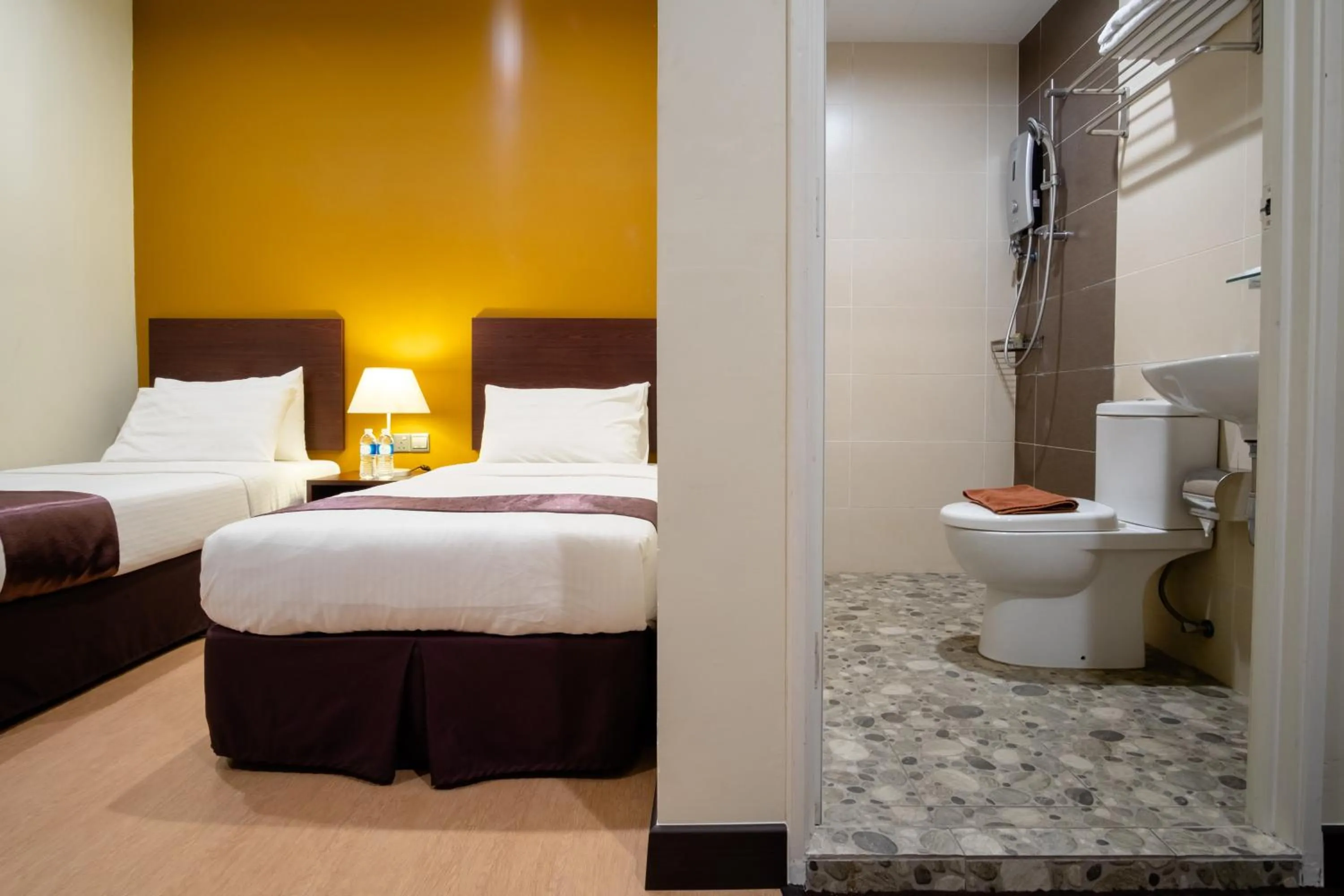 Bed in Orkid Inn Mahkota Cheras