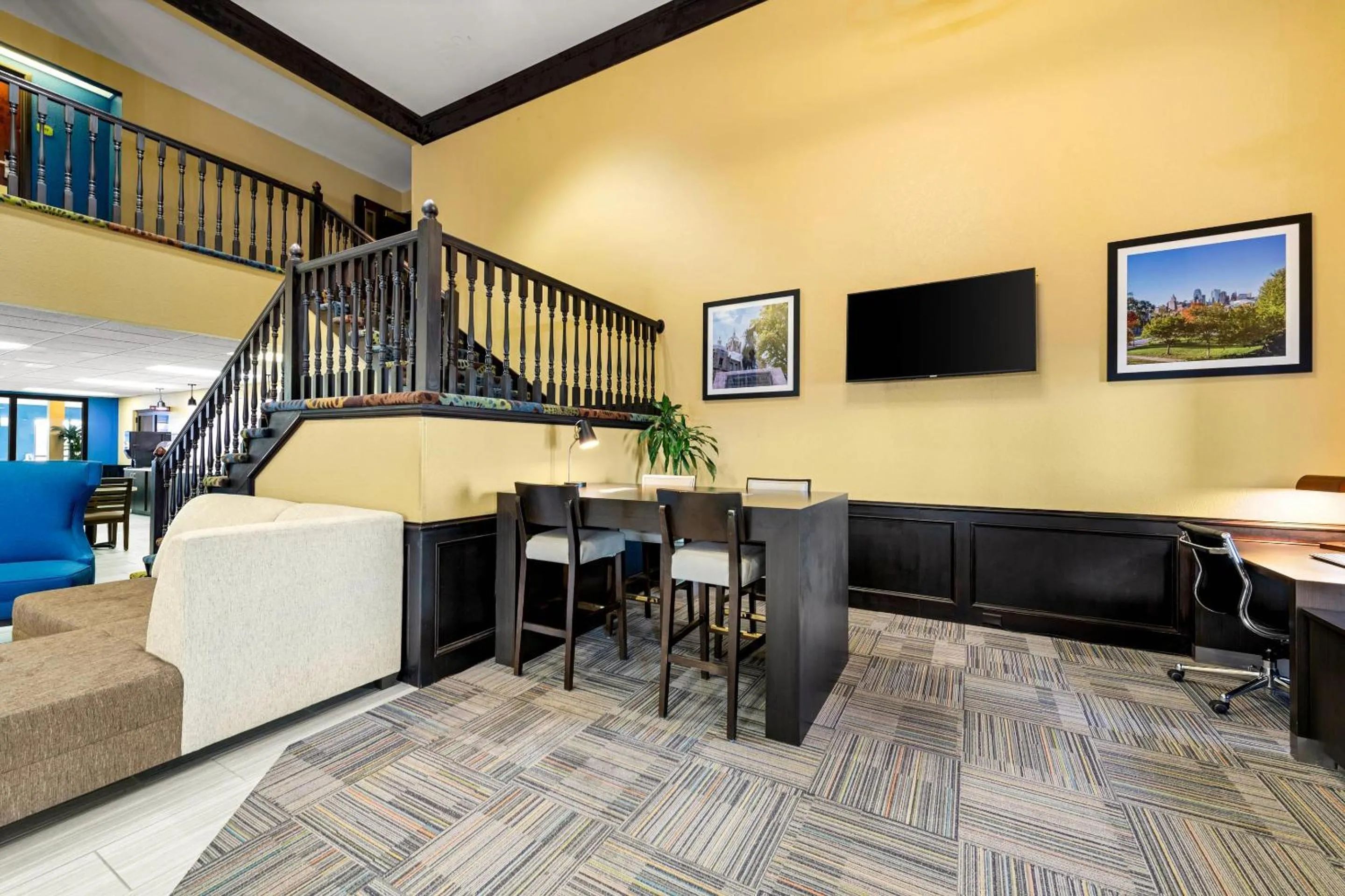 Lobby or reception in Quality Inn Warrensburg