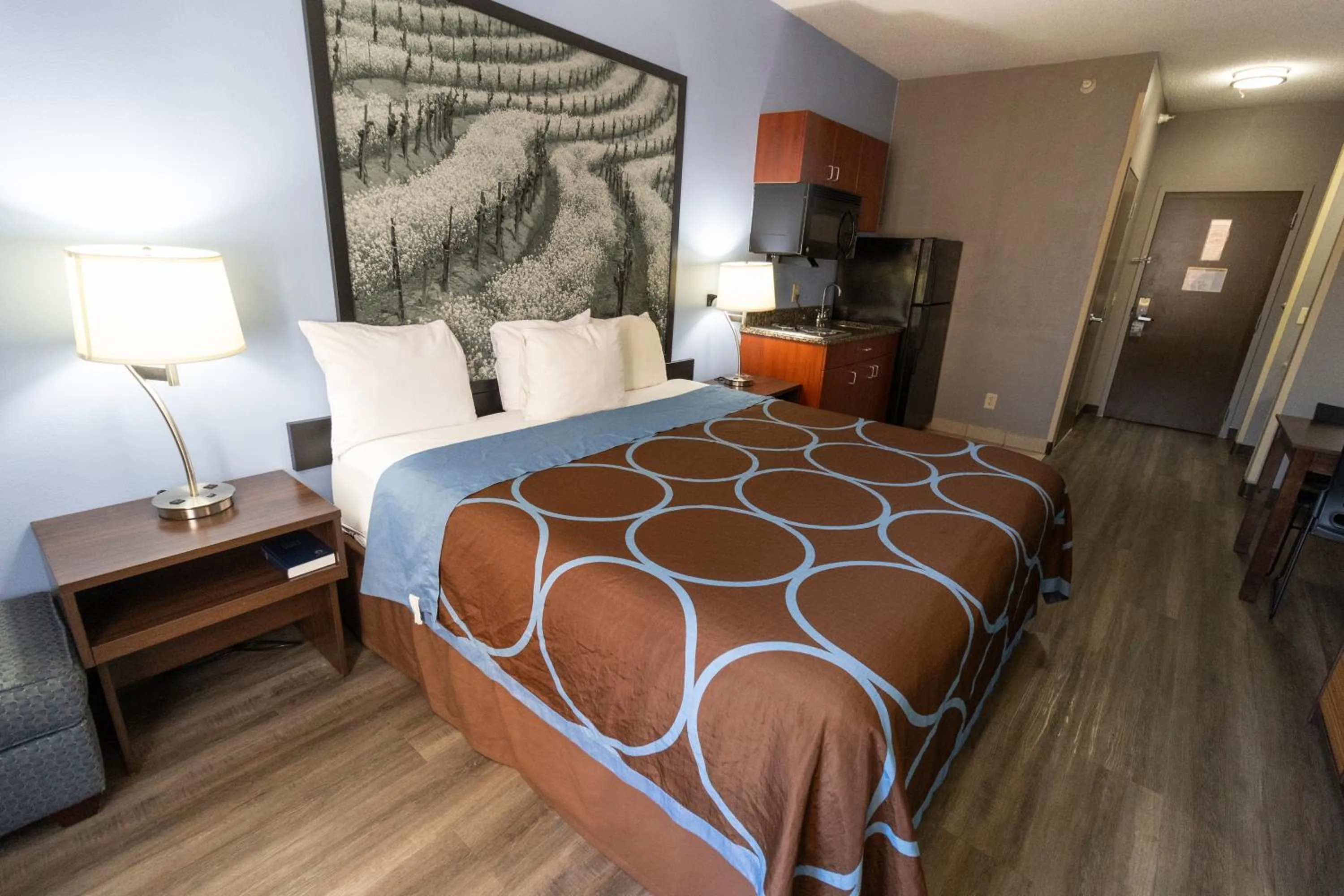 Bed in Super 8 by Wyndham Smithfield-Selma