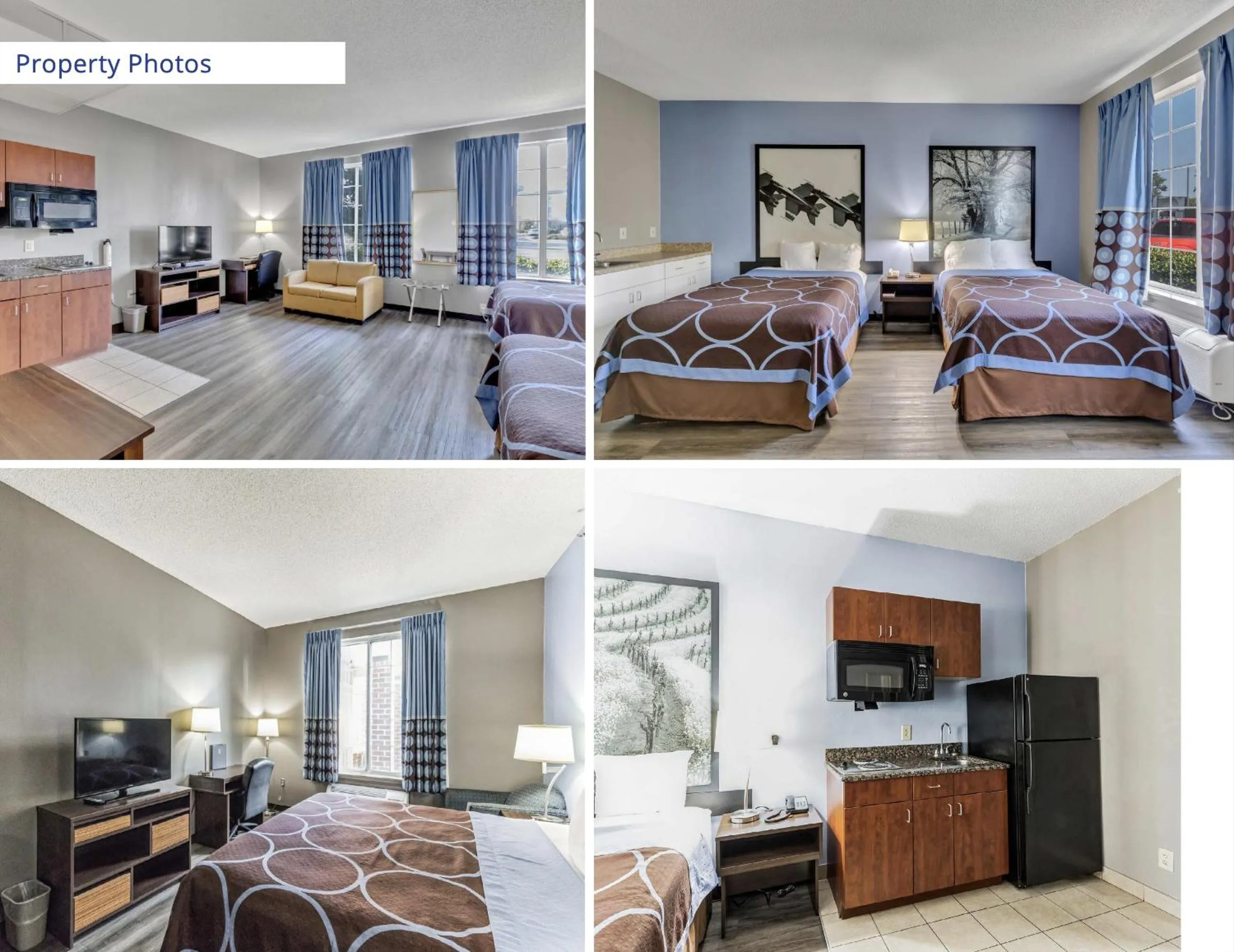 Bed in Super 8 by Wyndham Smithfield-Selma