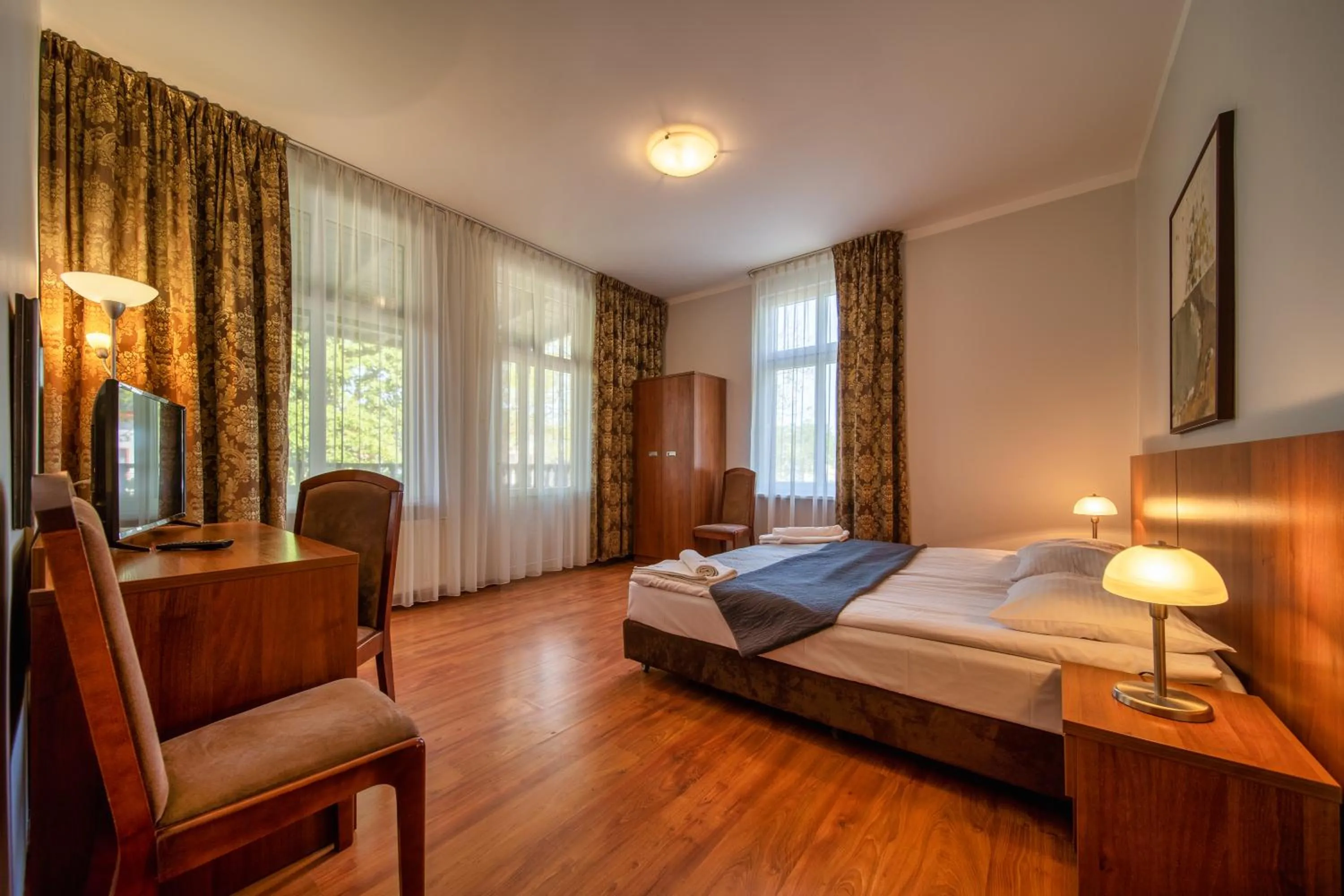 Bedroom, Bed in Apartament w willi Rybitwa