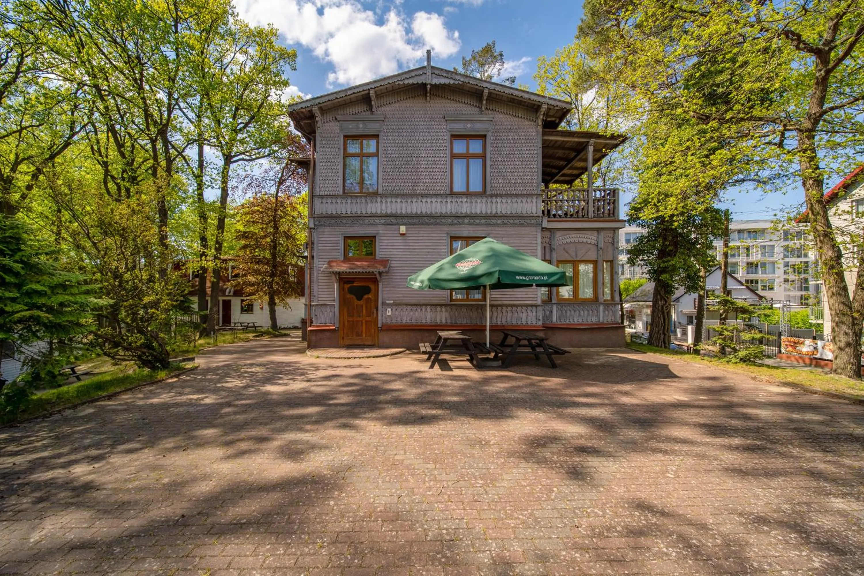 Property building in Apartament w willi Rybitwa