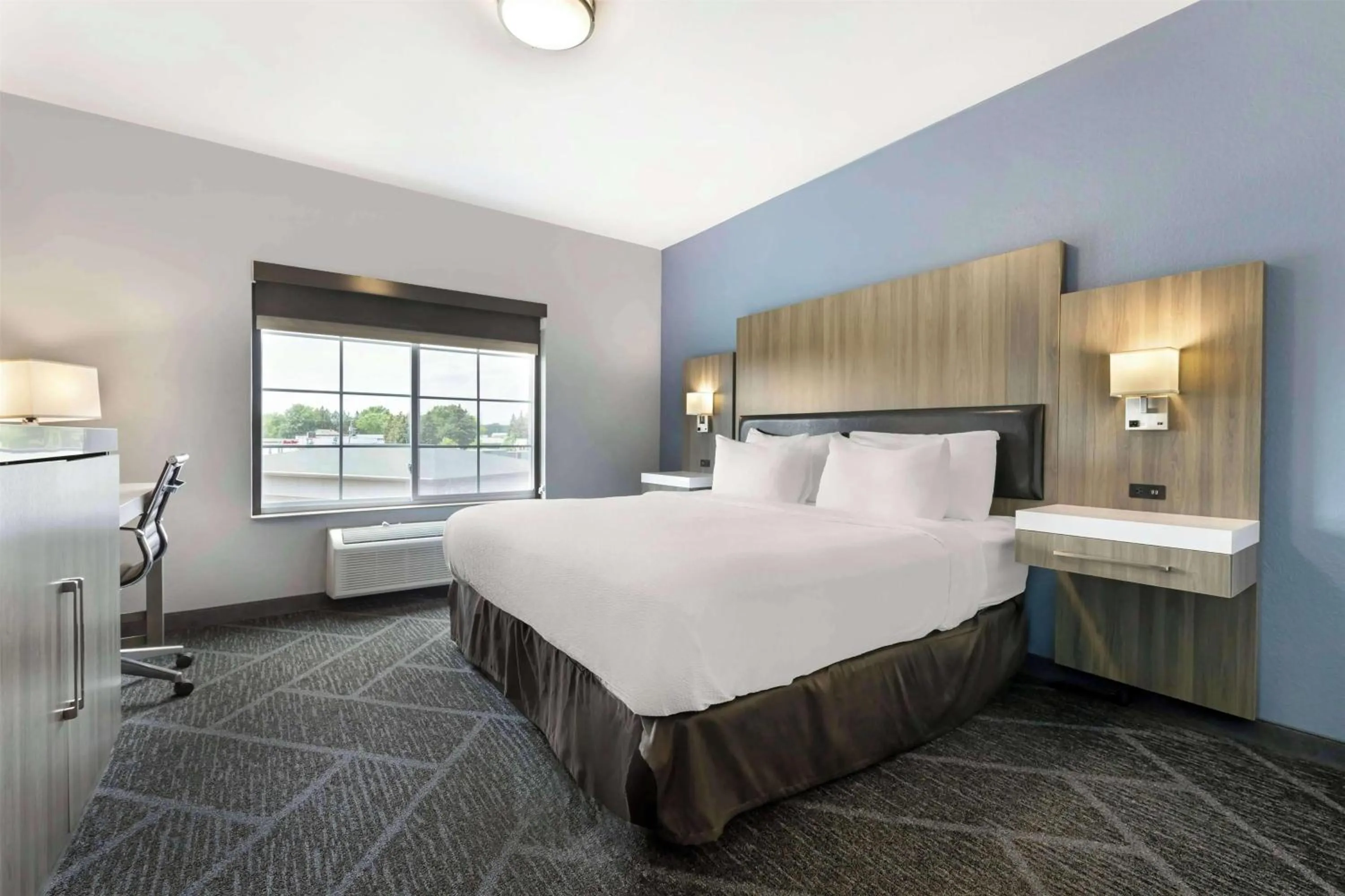 Photo of the whole room, Bed in Wyndham Garden Appleton