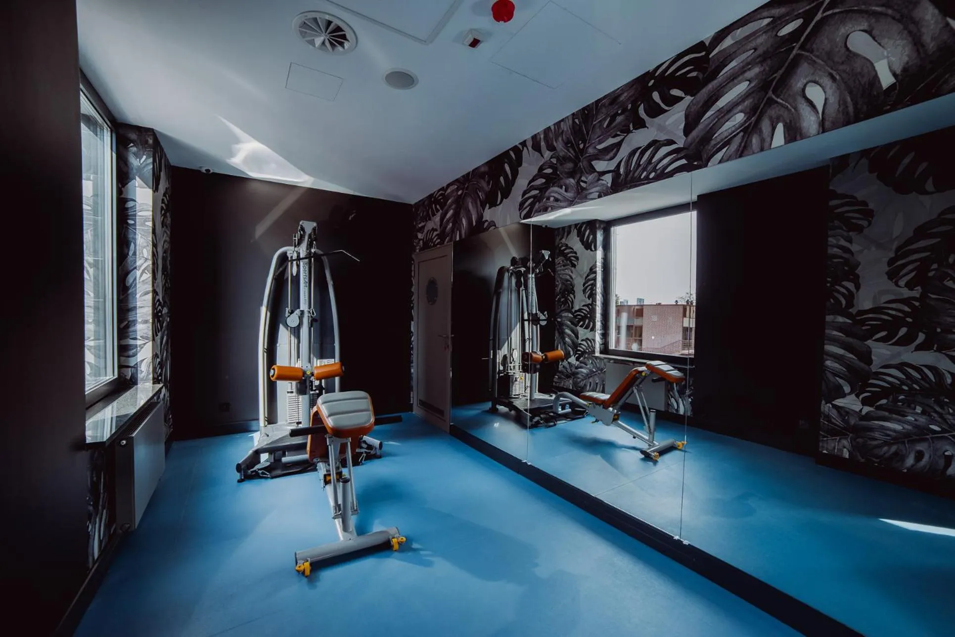 Fitness centre/facilities in Hotel Evva