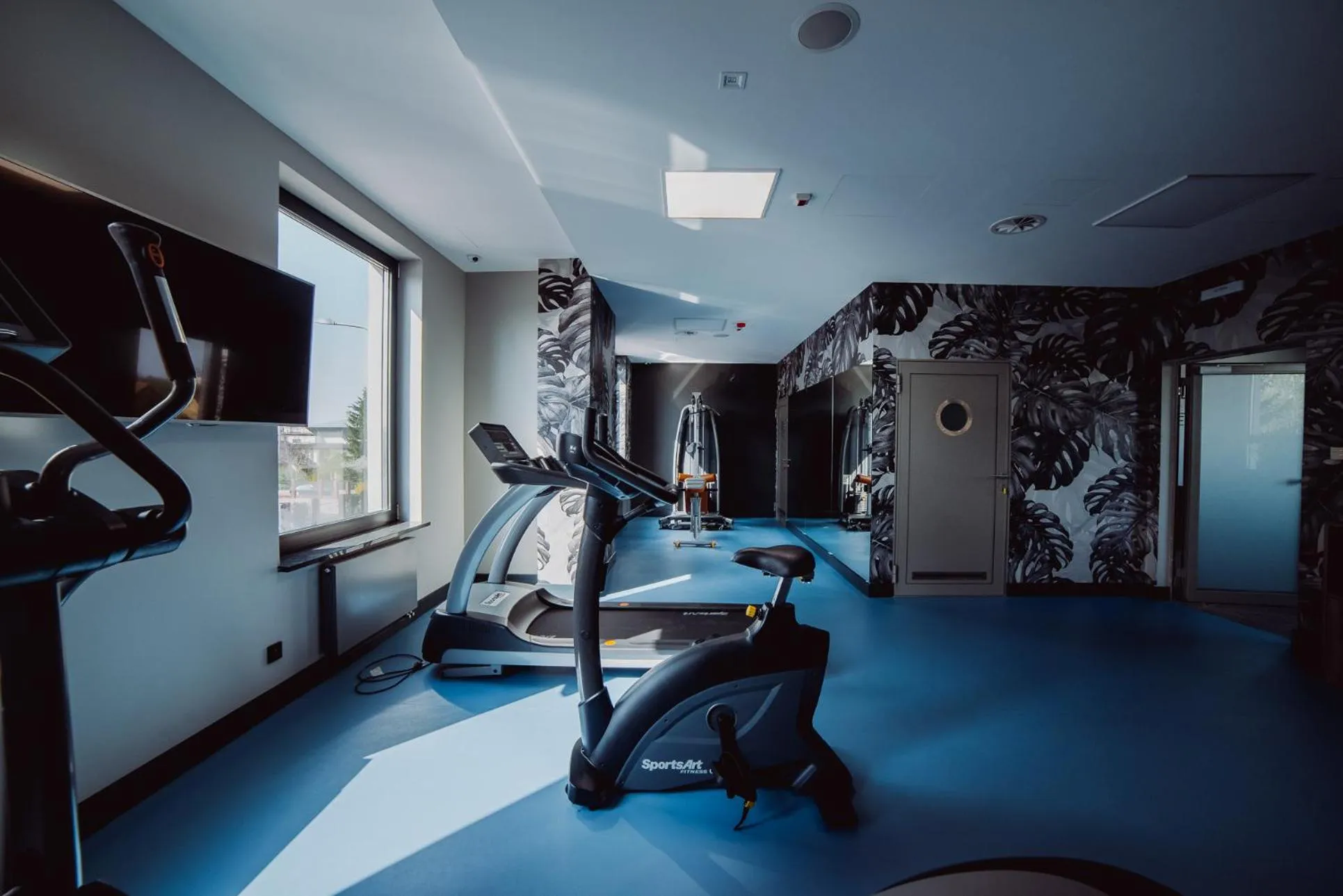 Fitness centre/facilities in Hotel Evva