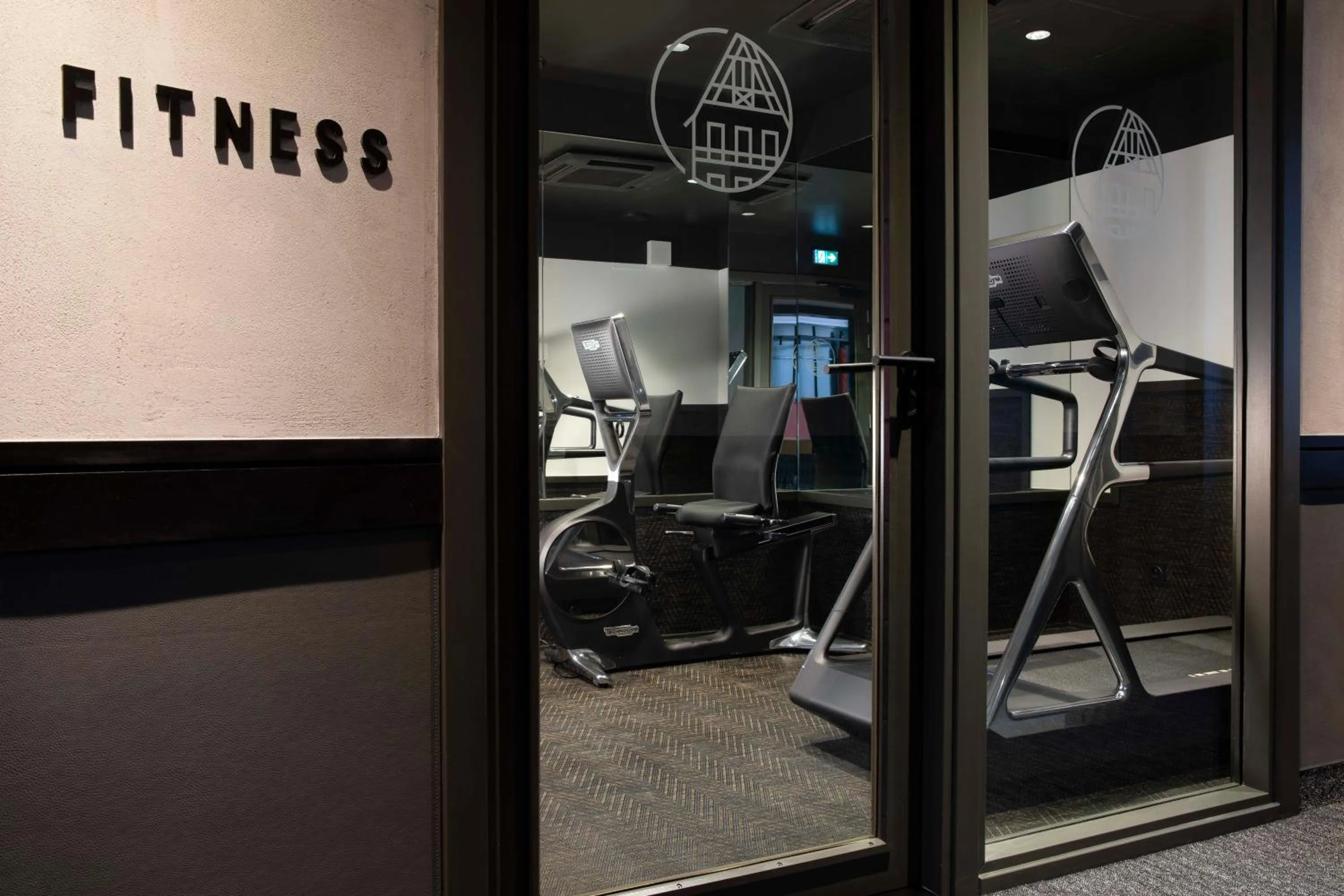 Fitness centre/facilities in Hotel Le Colombier