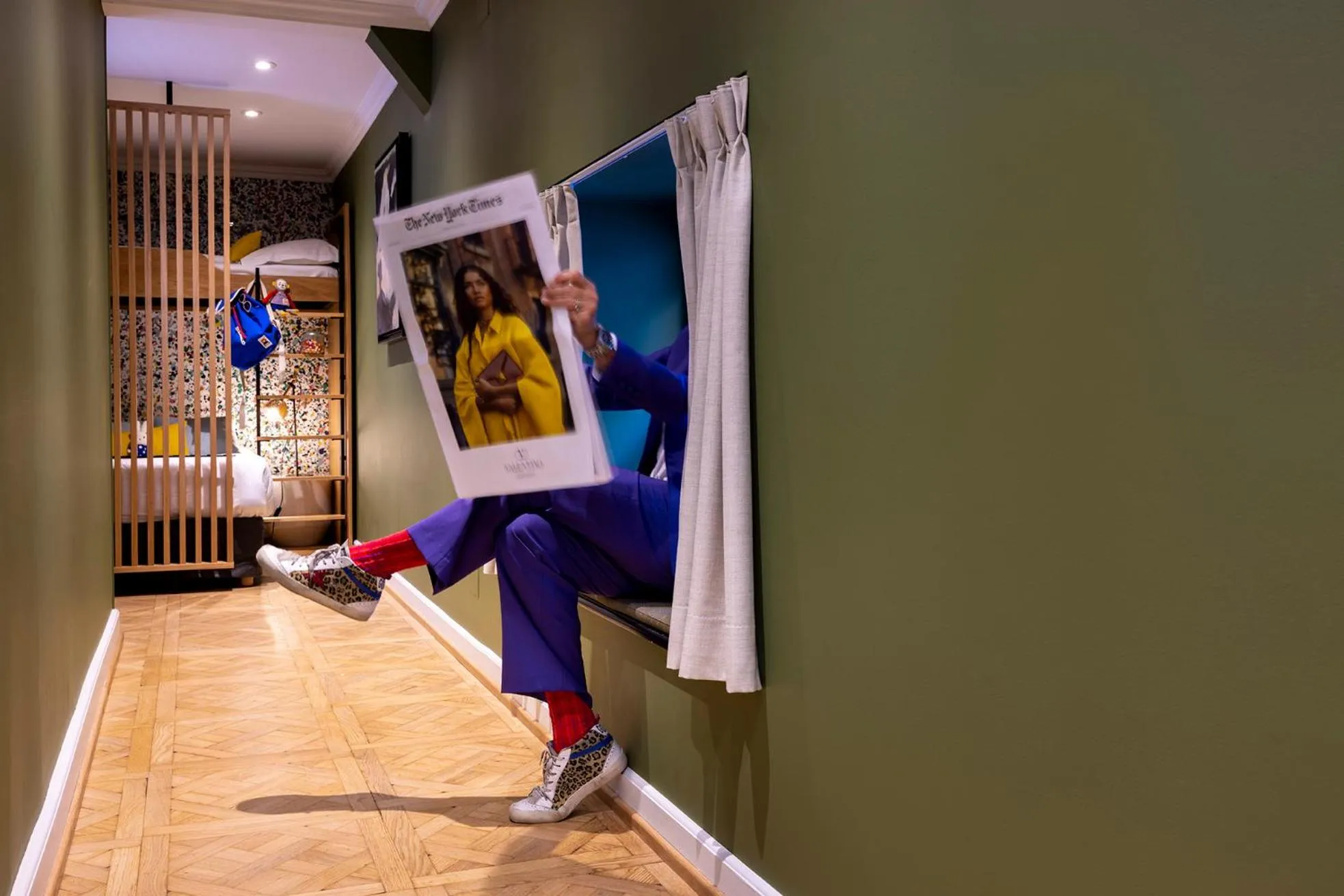 Bedroom in Hotel Le Colombier