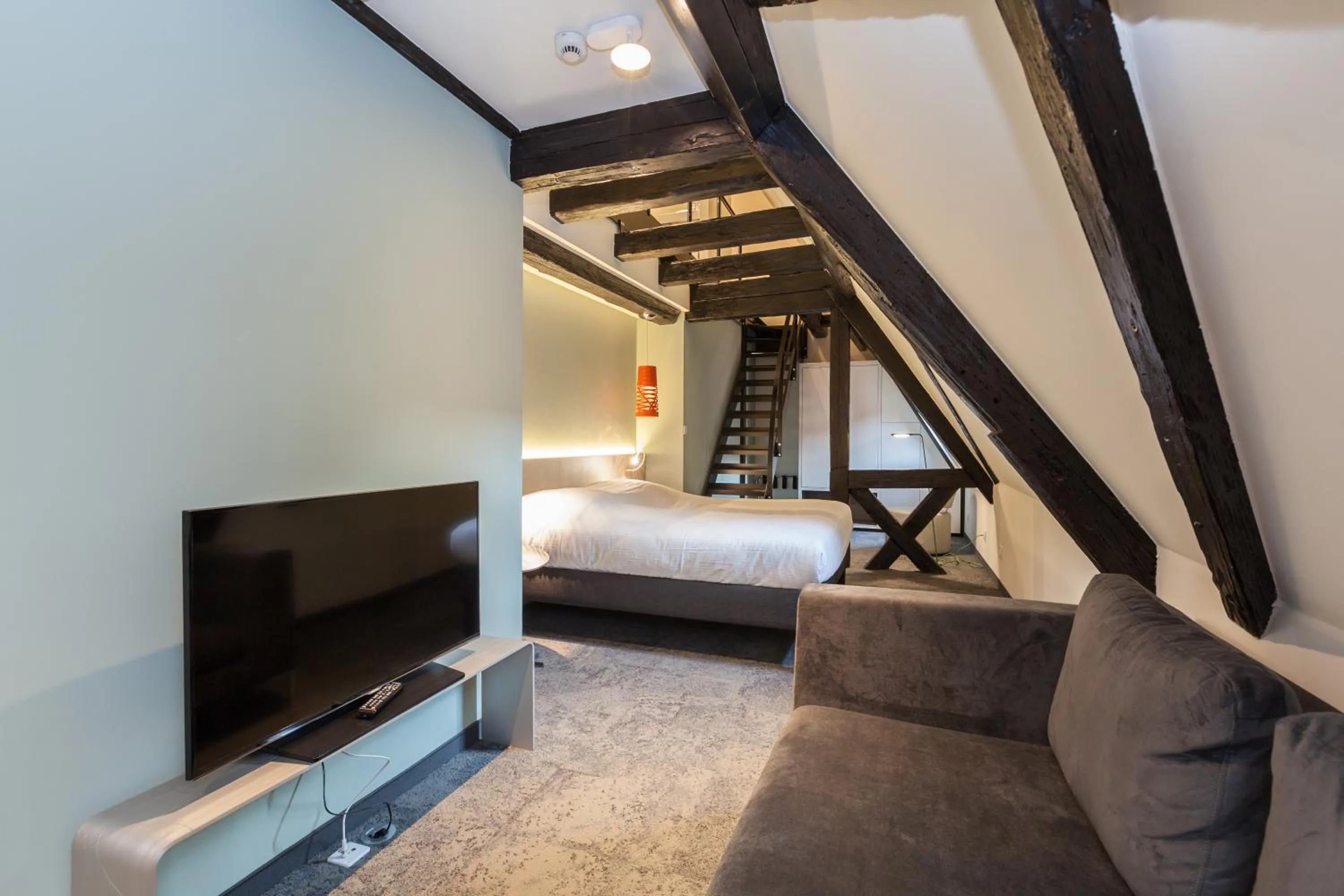 Photo of the whole room, Bed in Hotel Le Colombier