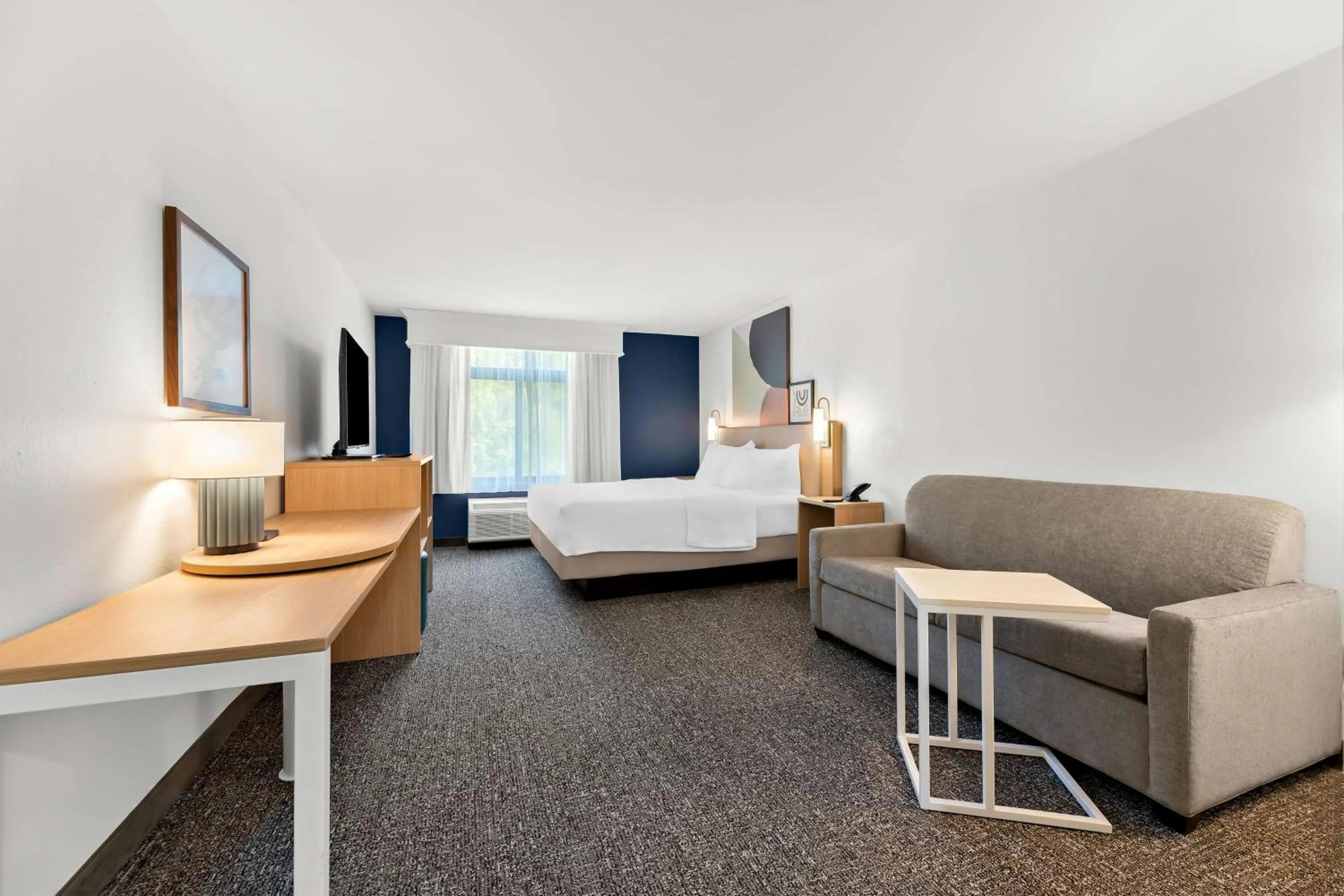 Living room in Wingate by Wyndham Tupelo