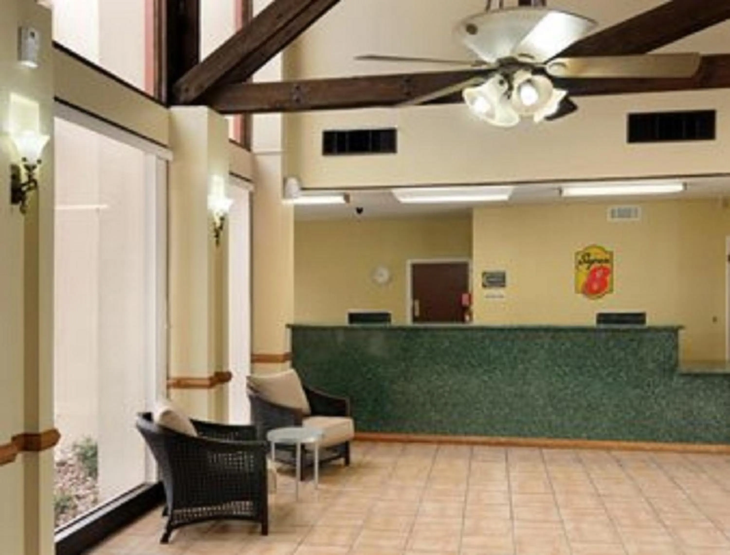 Lobby or reception in Super 8 by Wyndham Kerrville TX