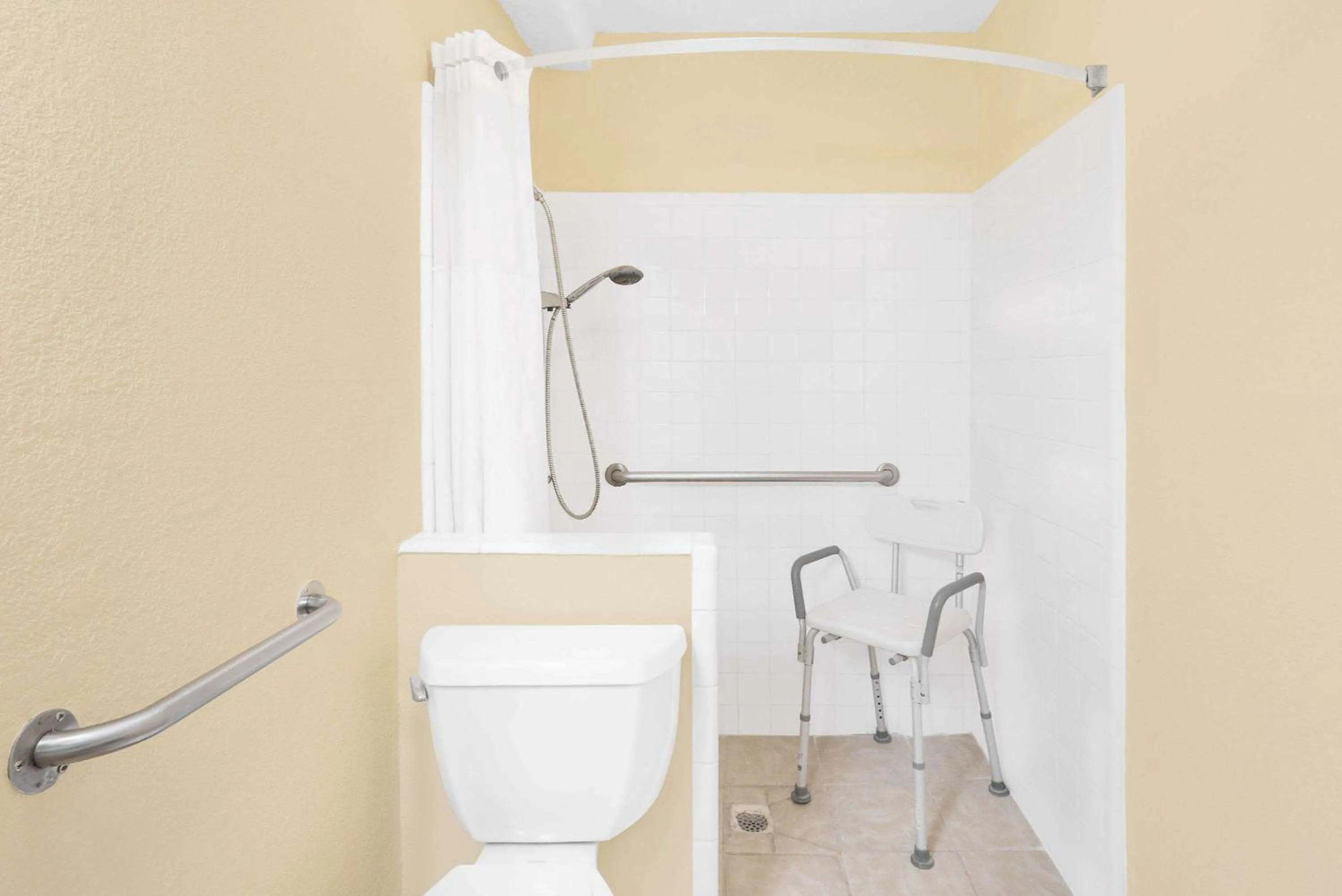 Shower in Super 8 by Wyndham Kerrville TX