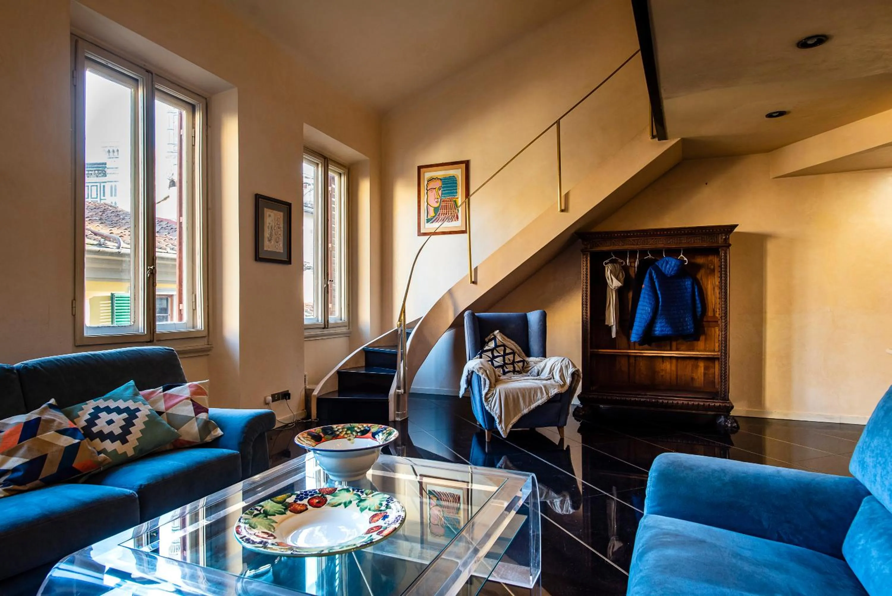 Living room in Borgo San Lorenzo Attico Duomo