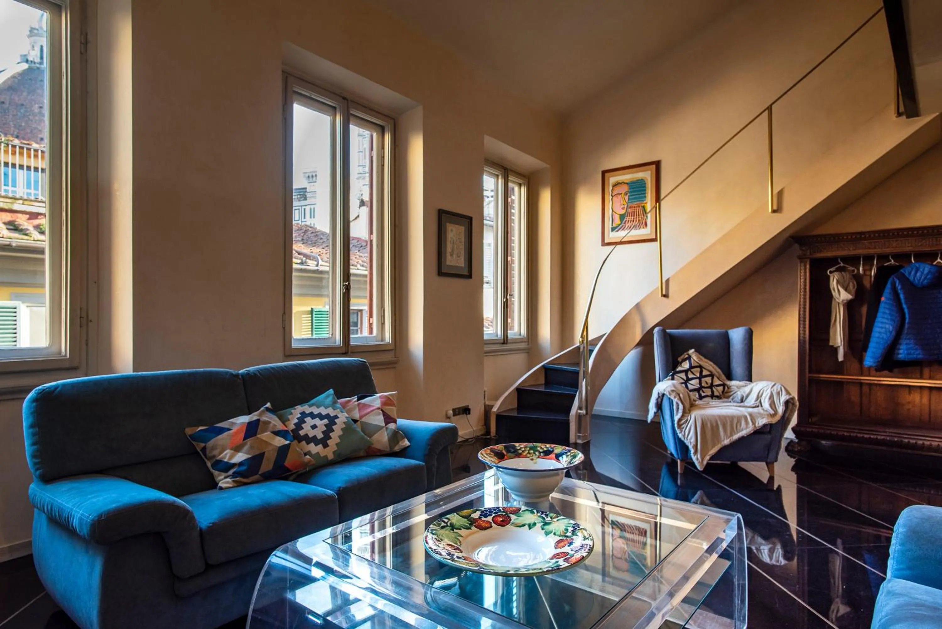 Living room in Borgo San Lorenzo Attico Duomo