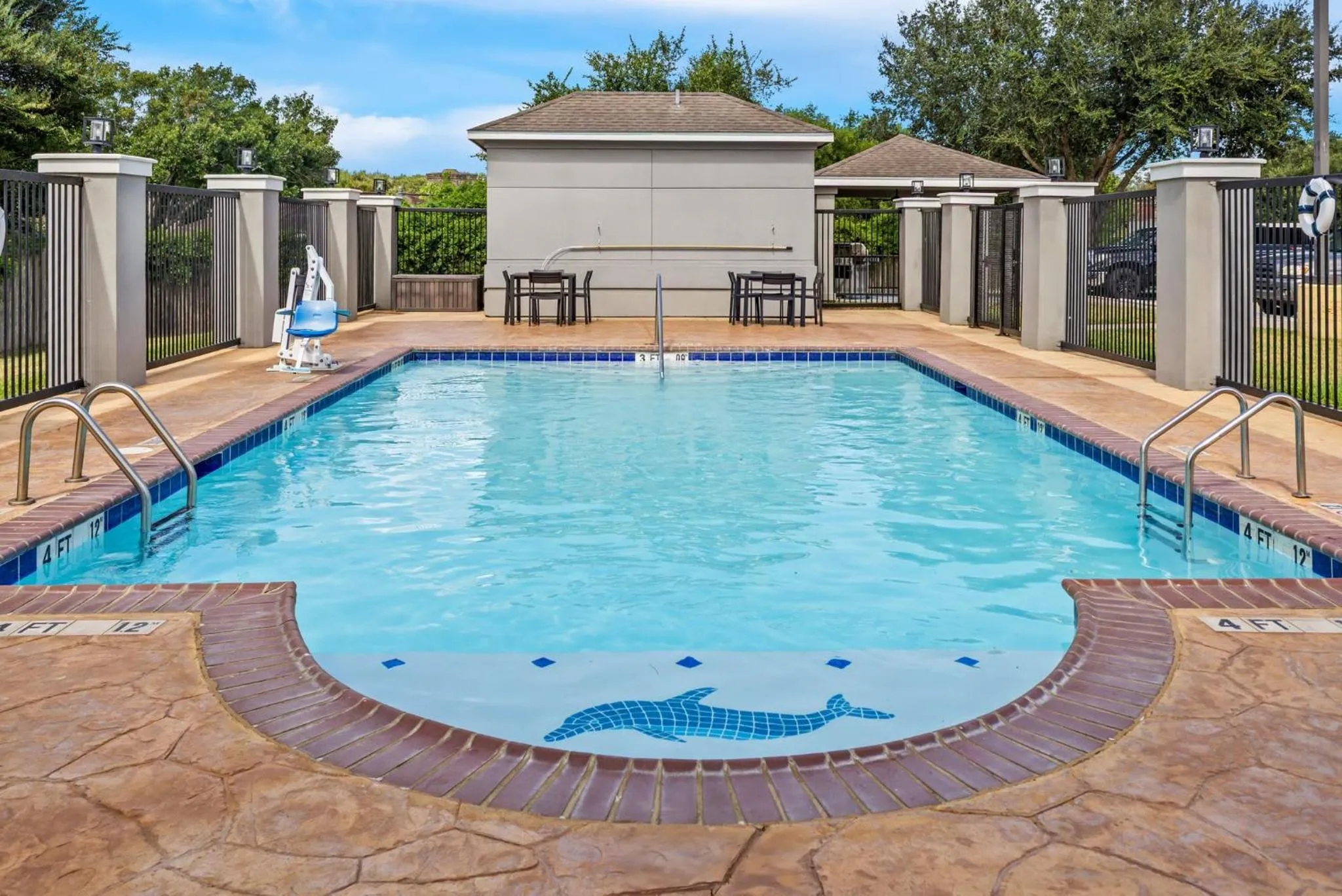 Swimming pool in Candlewood Victoria by IHG