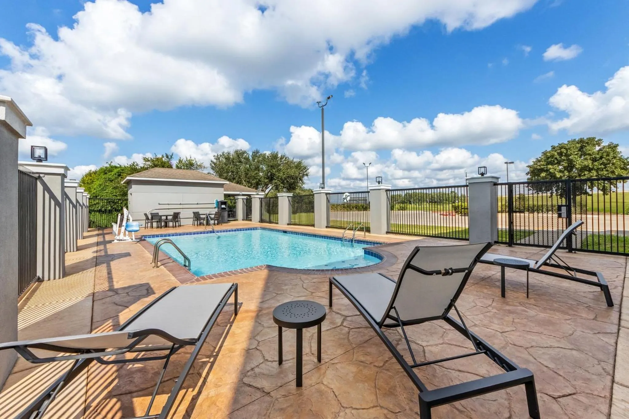 Swimming pool in Candlewood Victoria by IHG