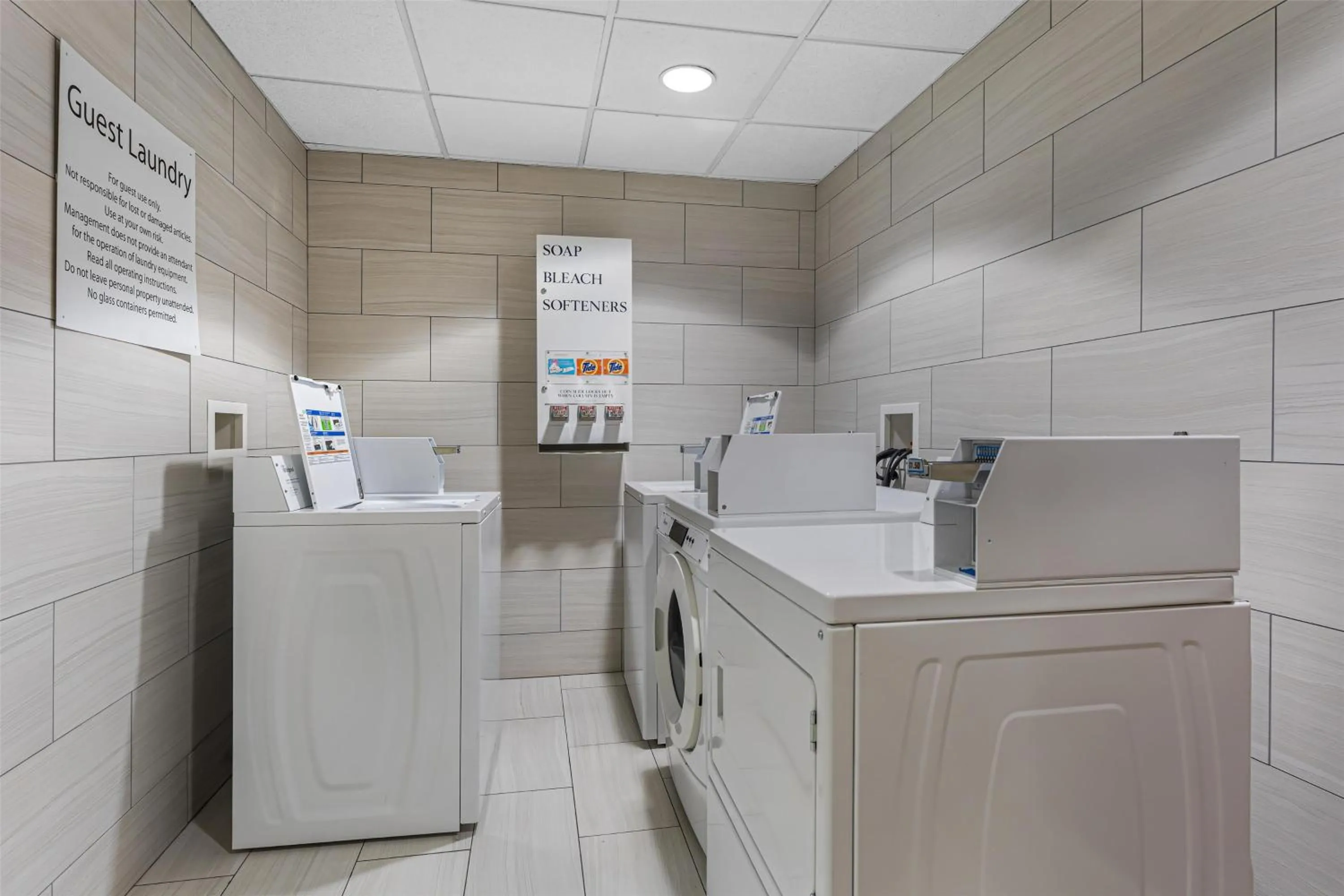 laundry in Best Western Garden Inn