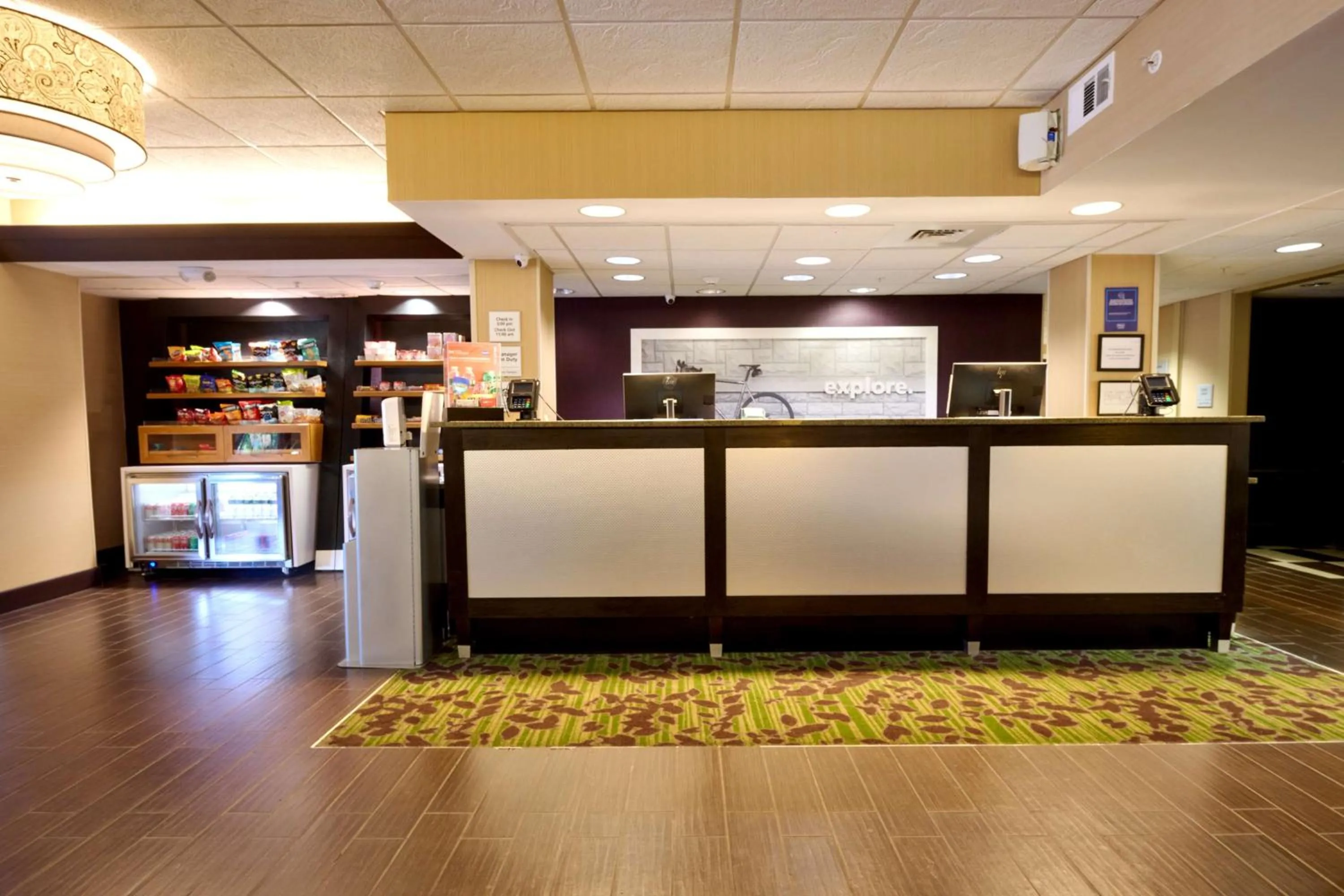 Lobby or reception in Hampton Inn Flemington