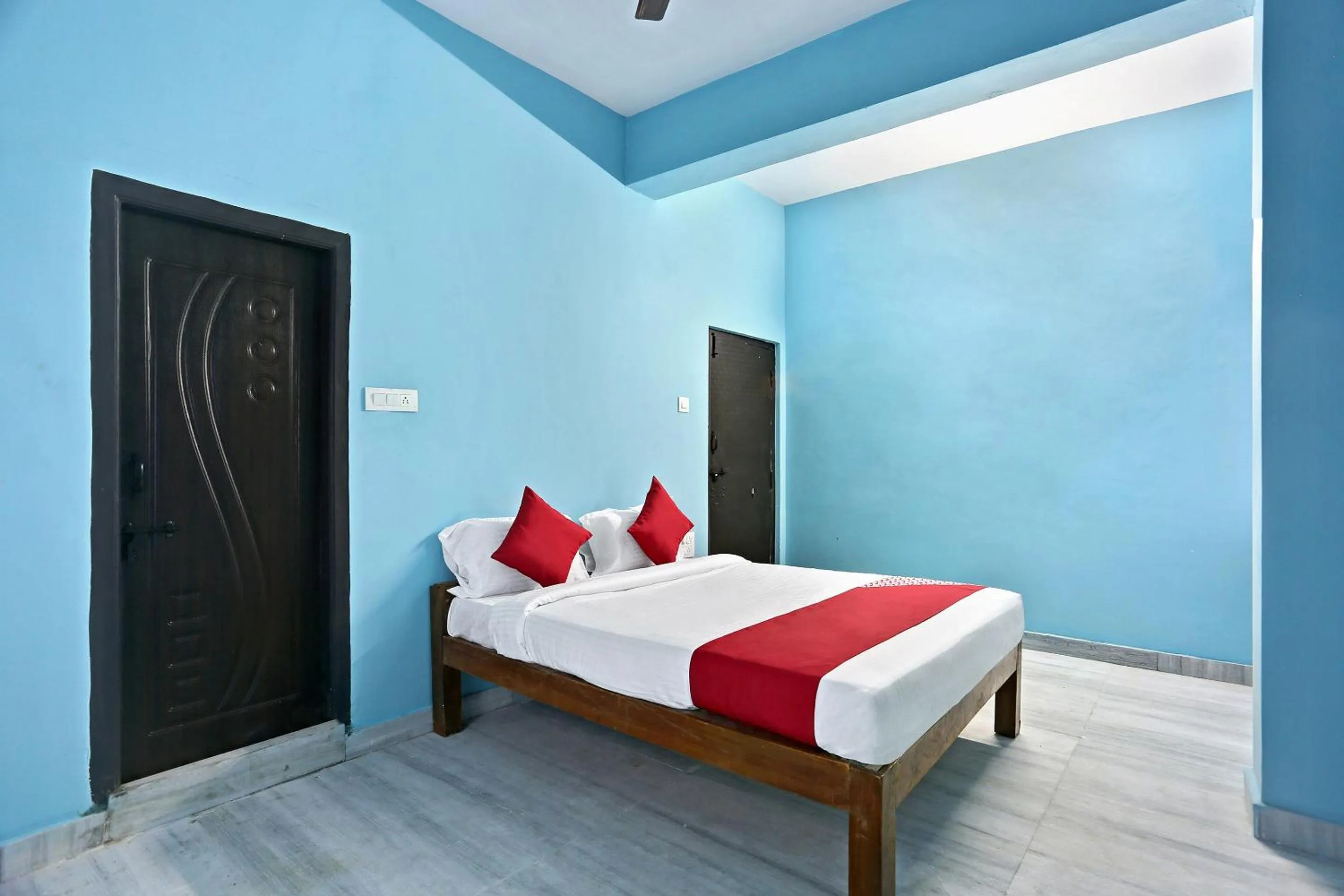 Bedroom, Bed in Hotel O Happi Stay Inn