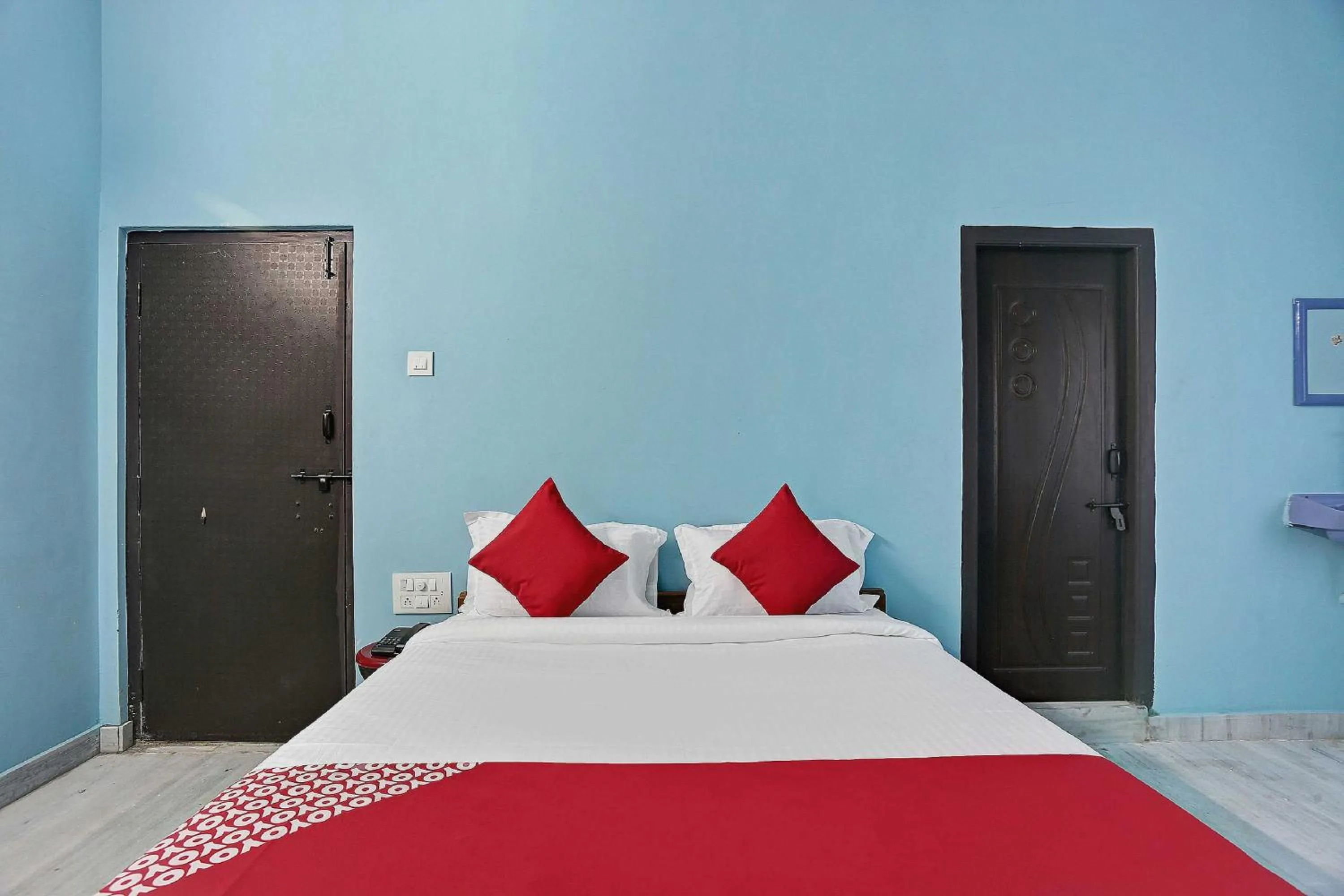 Bedroom, Bed in Hotel O Happi Stay Inn