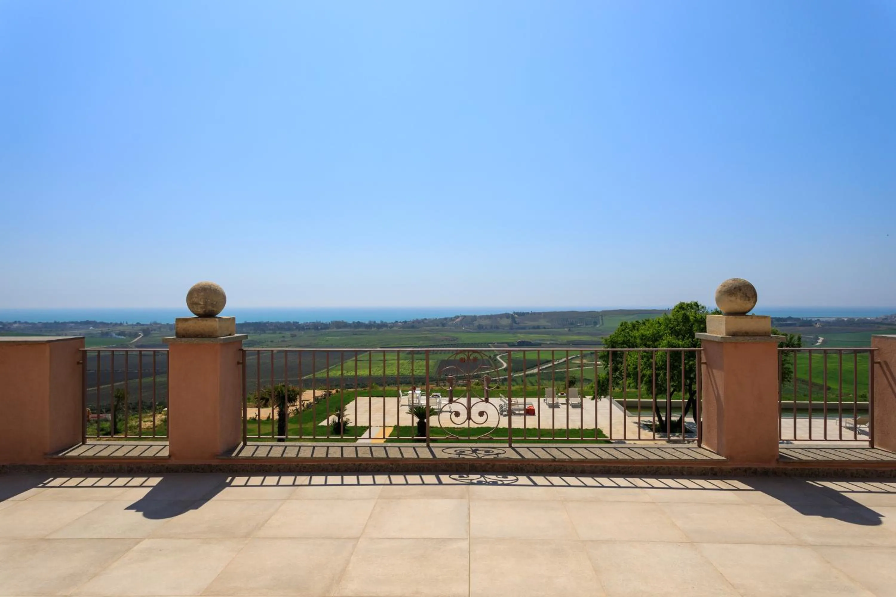 Balcony/Terrace in Torre Bonera. Green Resort