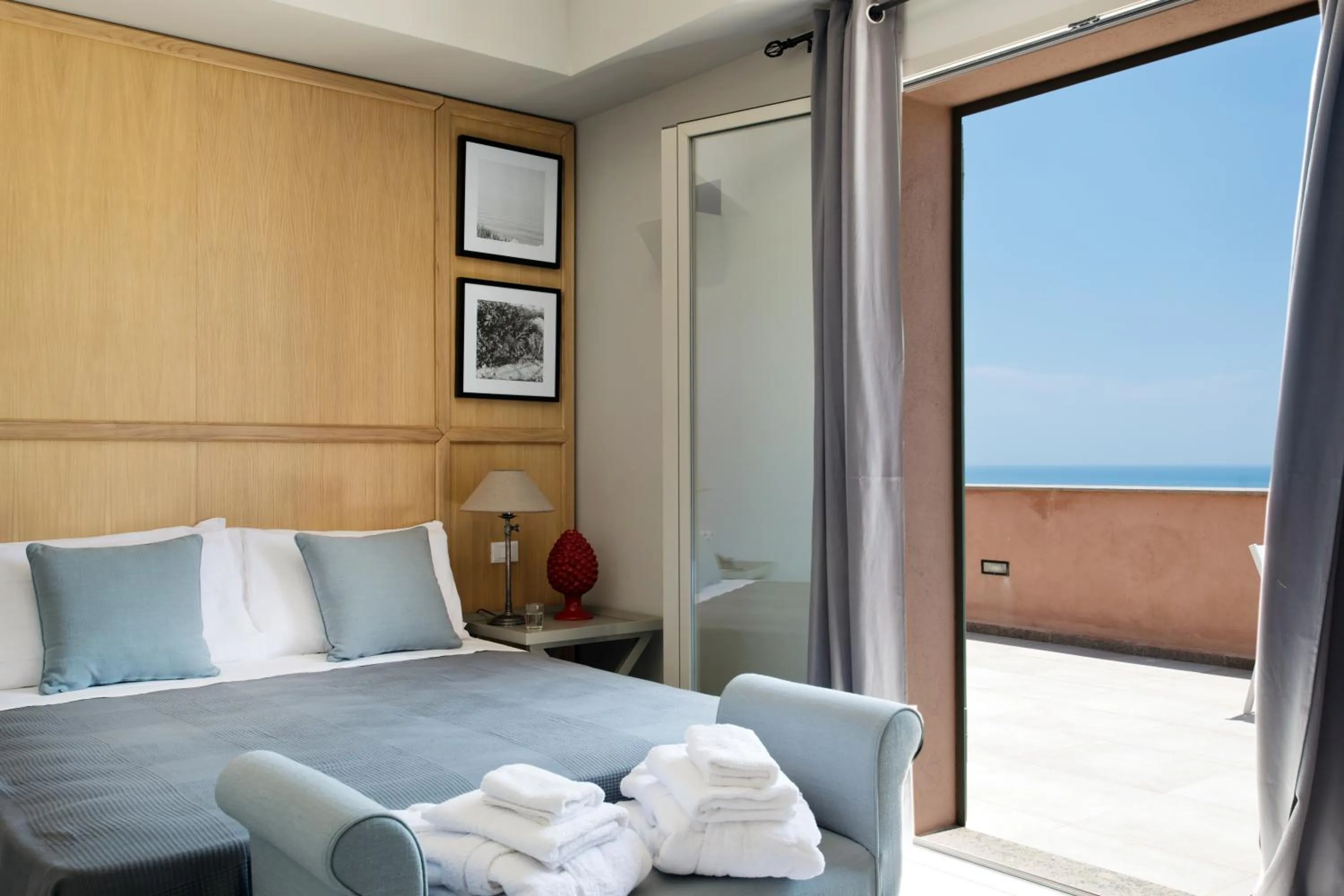 Bedroom, Bed in Torre Bonera. Green Resort