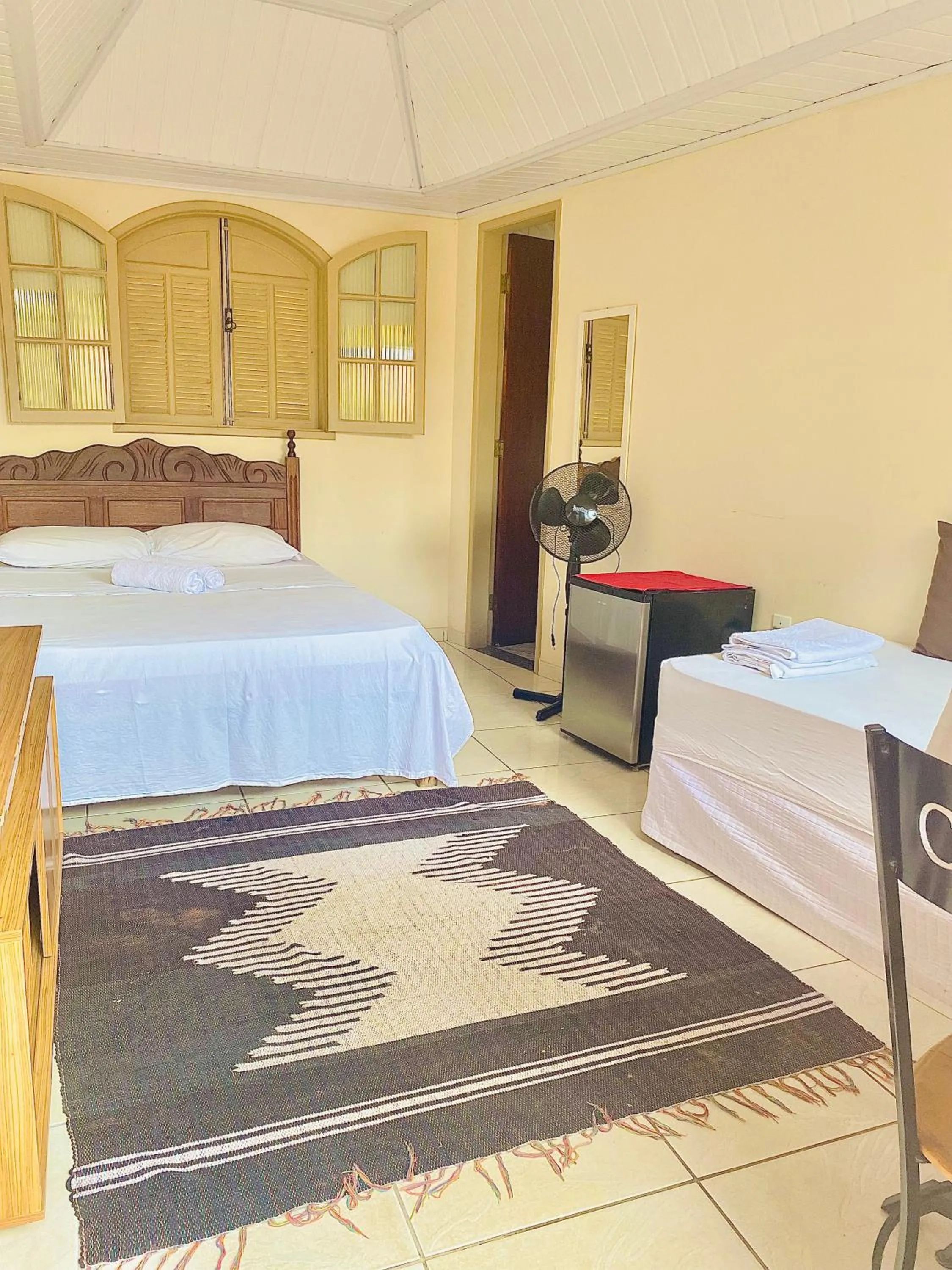 Photo of the whole room, Bed in Hospedaria Vila Rica - Pousada a 1 km do Centro Histórico