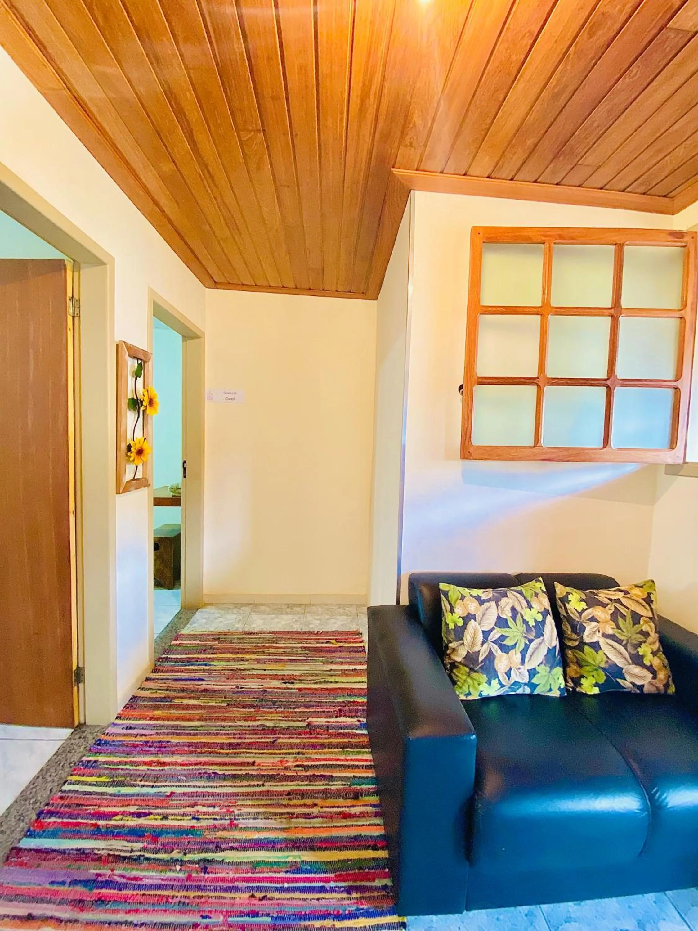 Seating area in Hospedaria Vila Rica - Pousada a 1 km do Centro Histórico