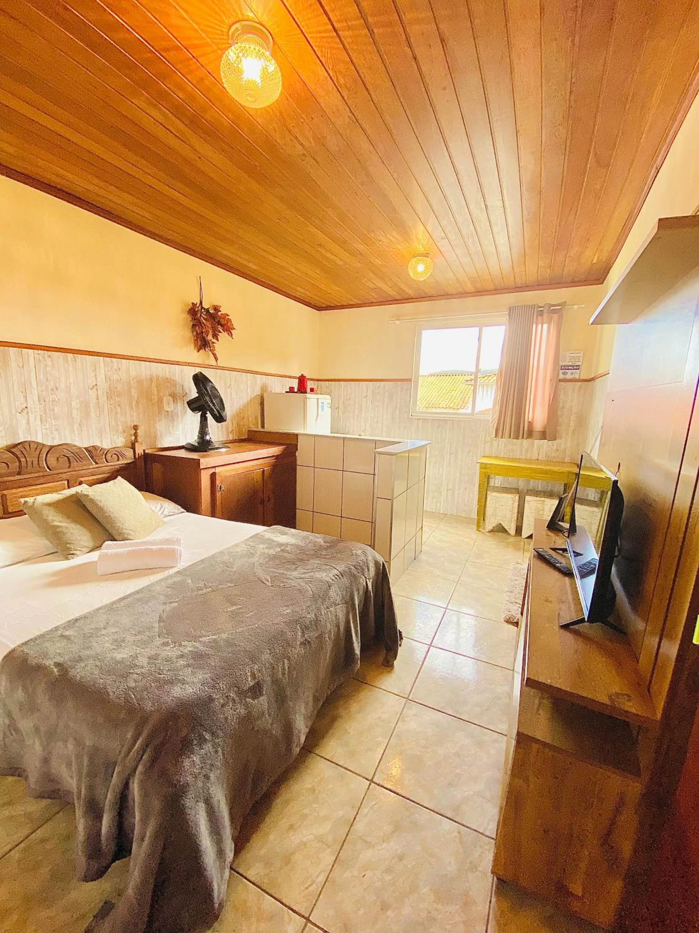 Photo of the whole room, Bed in Hospedaria Vila Rica - Pousada a 1 km do Centro Histórico