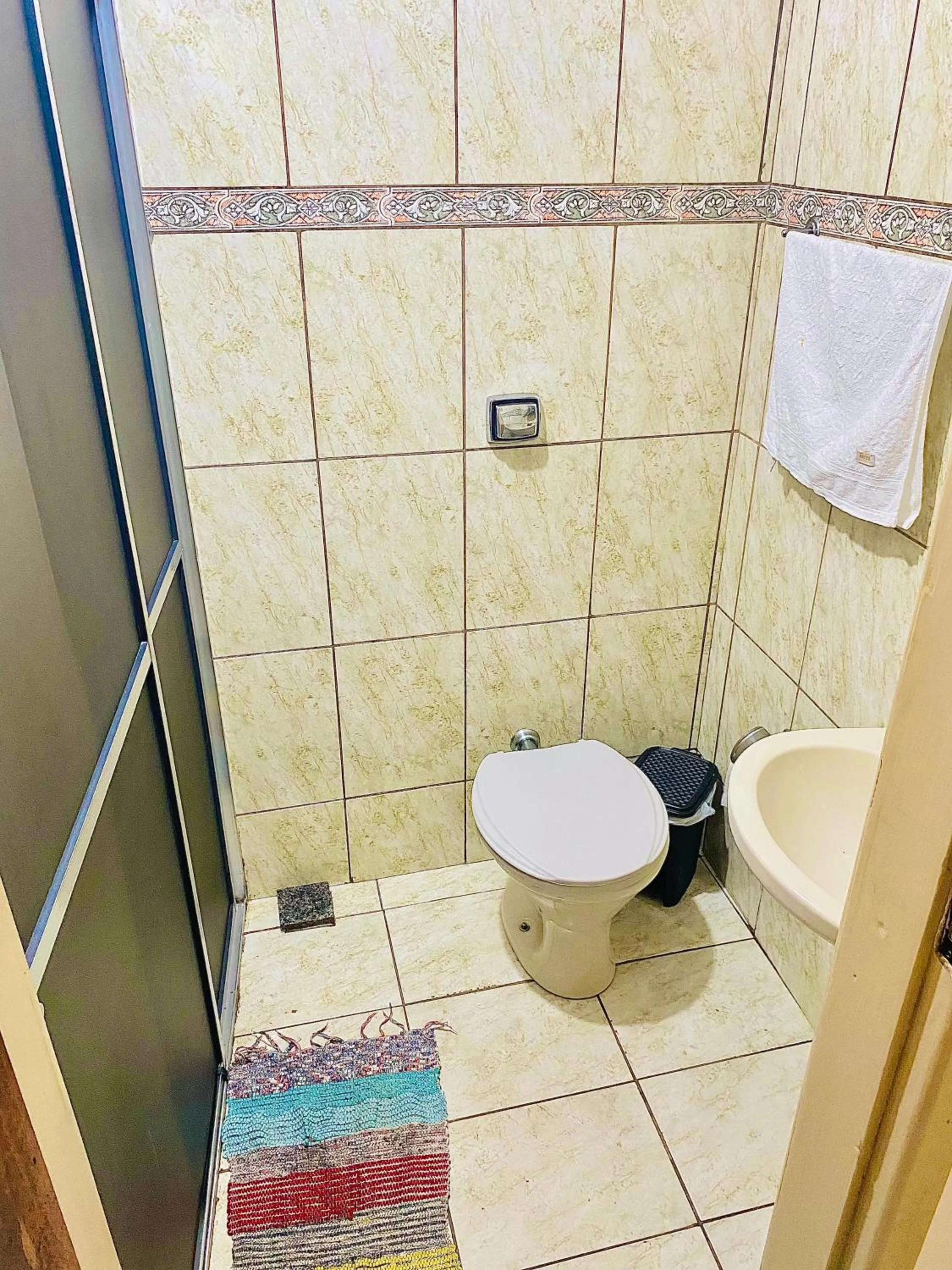 Bathroom in Hospedaria Vila Rica - Pousada a 1 km do Centro Histórico