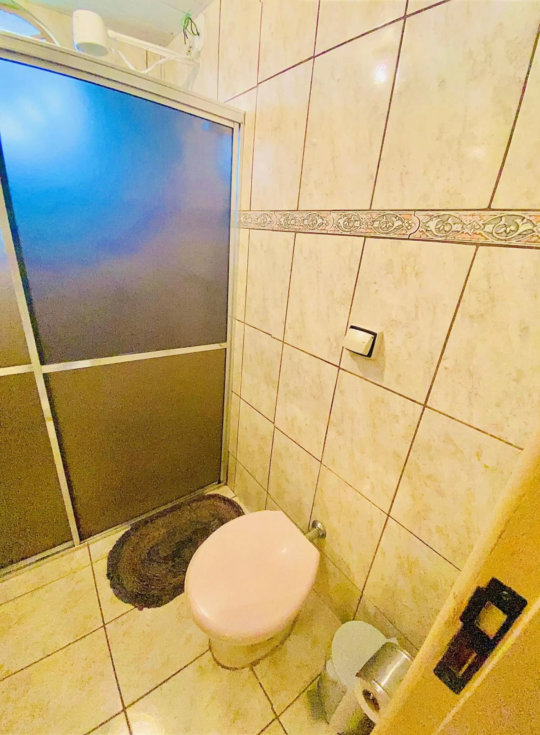 Bathroom in Hospedaria Vila Rica - Pousada a 1 km do Centro Histórico