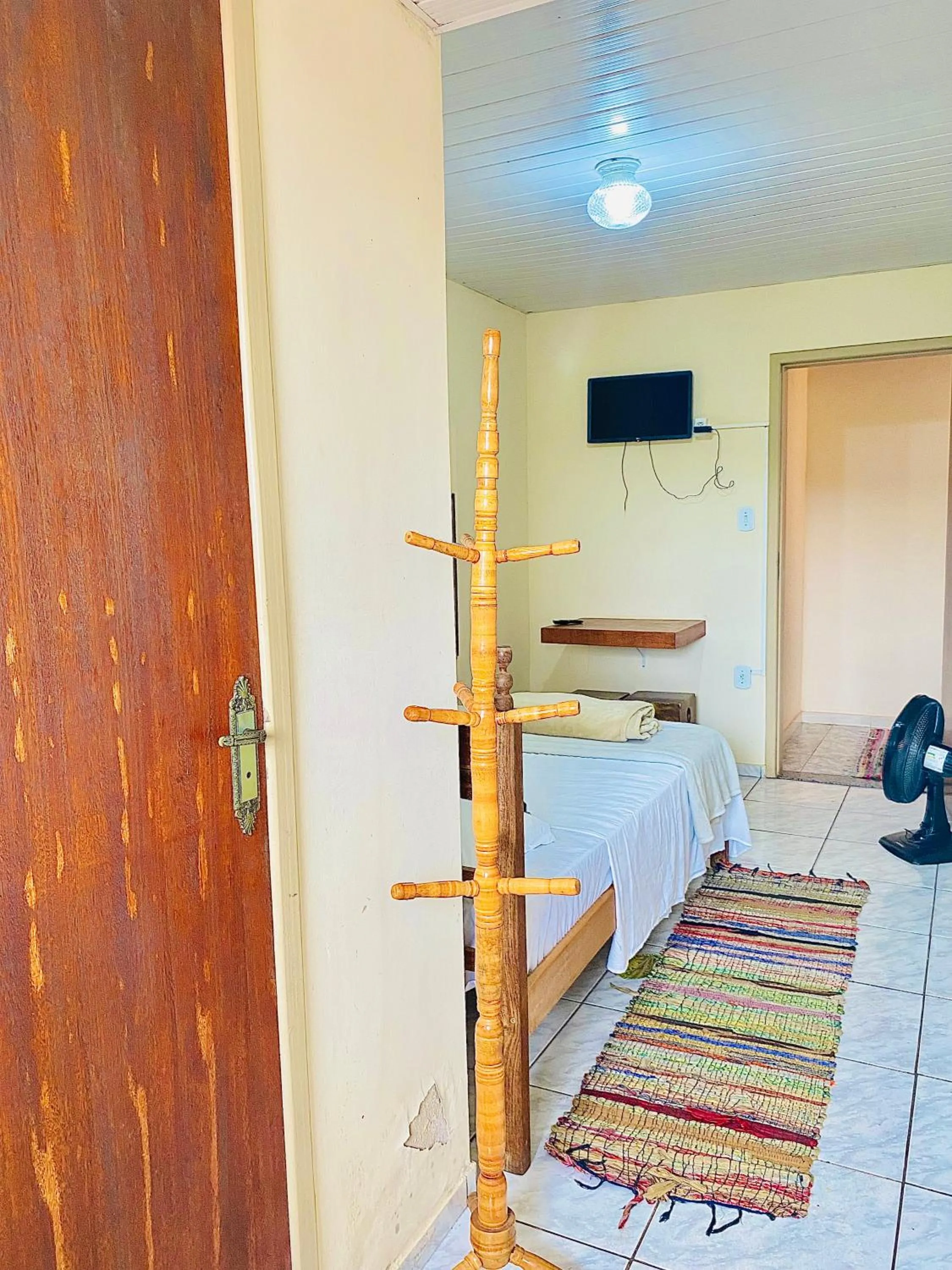 Photo of the whole room, Bed in Hospedaria Vila Rica - Pousada a 1 km do Centro Histórico