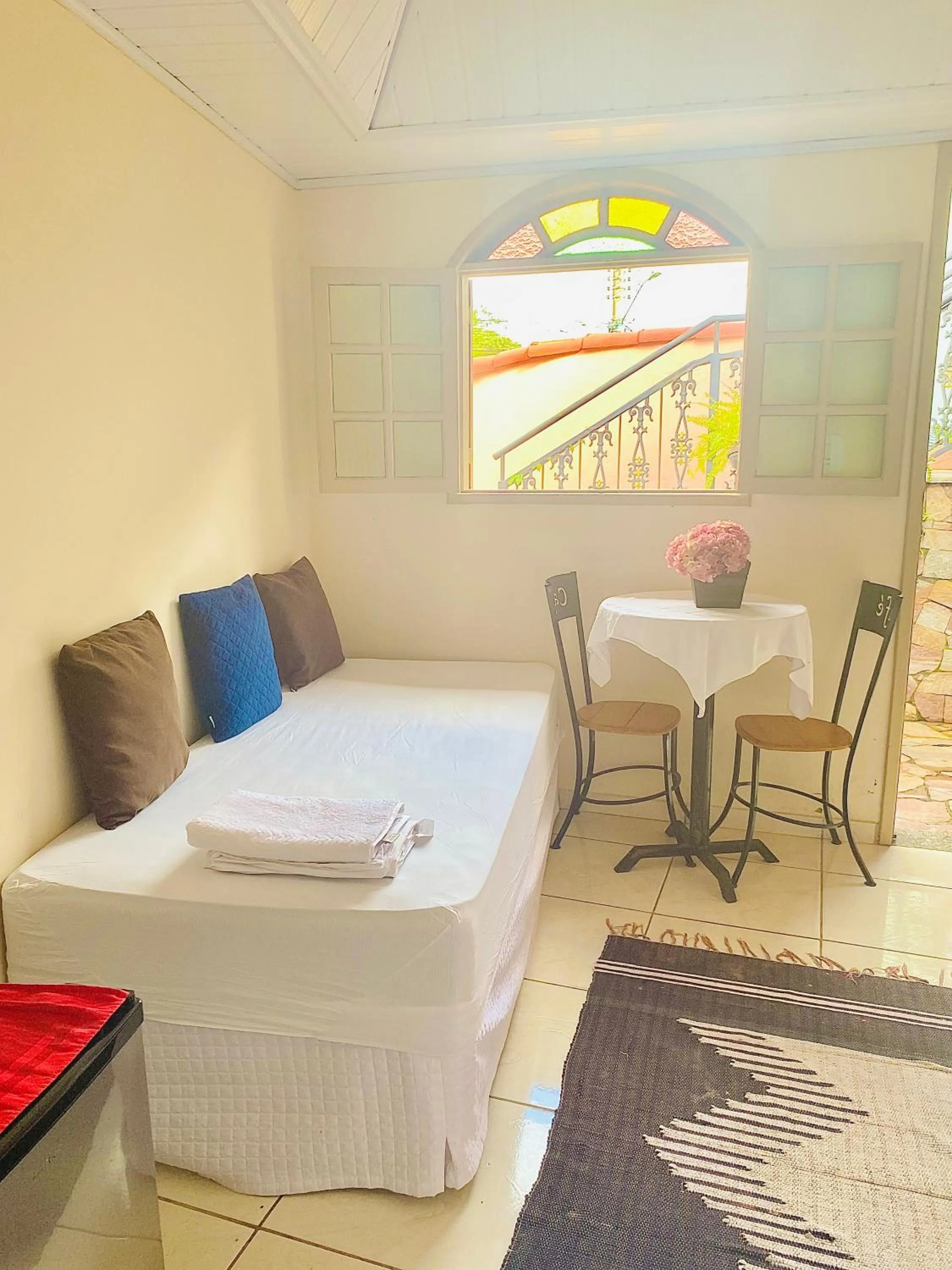 Photo of the whole room, Bed in Hospedaria Vila Rica - Pousada a 1 km do Centro Histórico