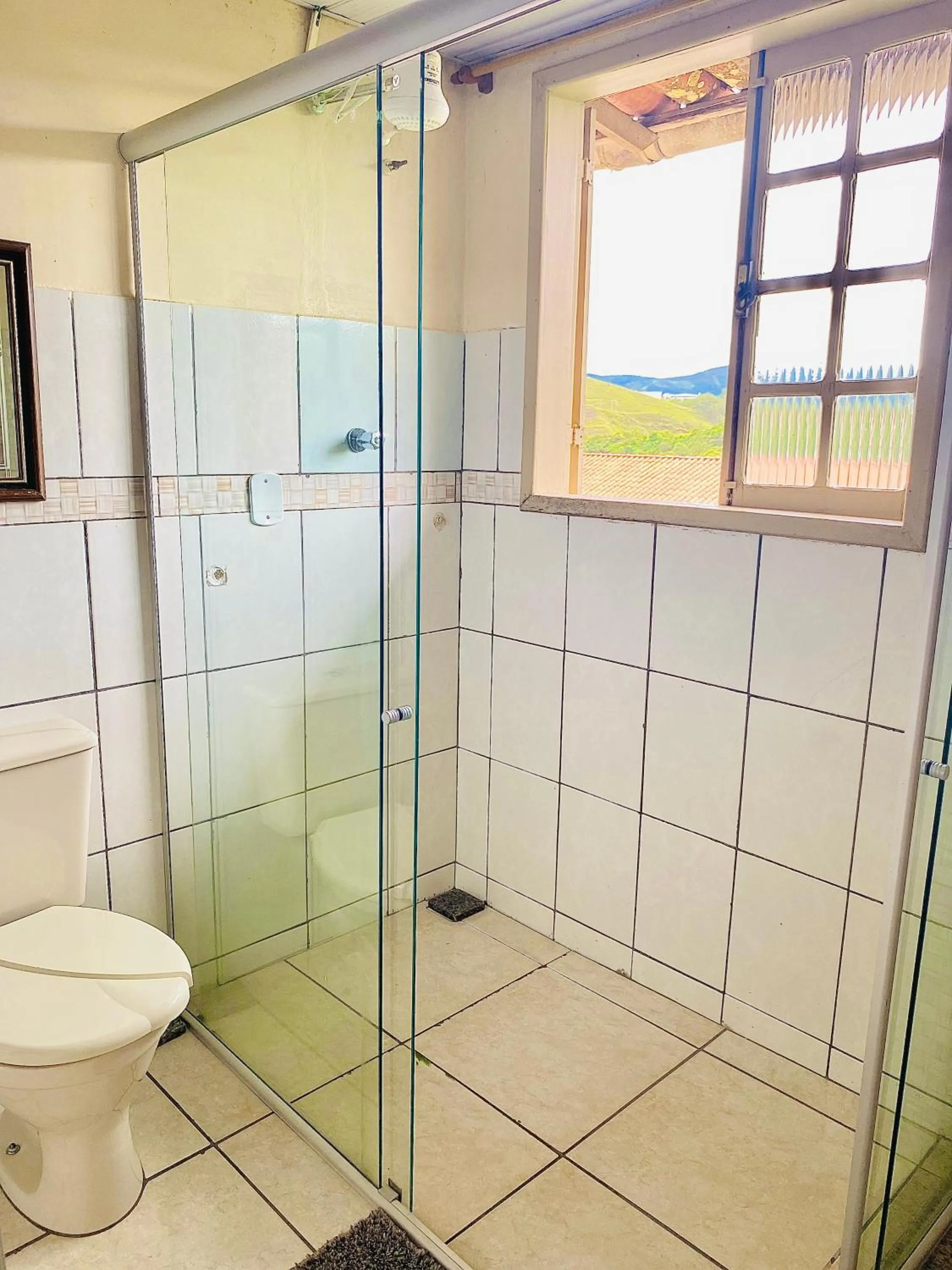 Bathroom in Hospedaria Vila Rica - Pousada a 1 km do Centro Histórico