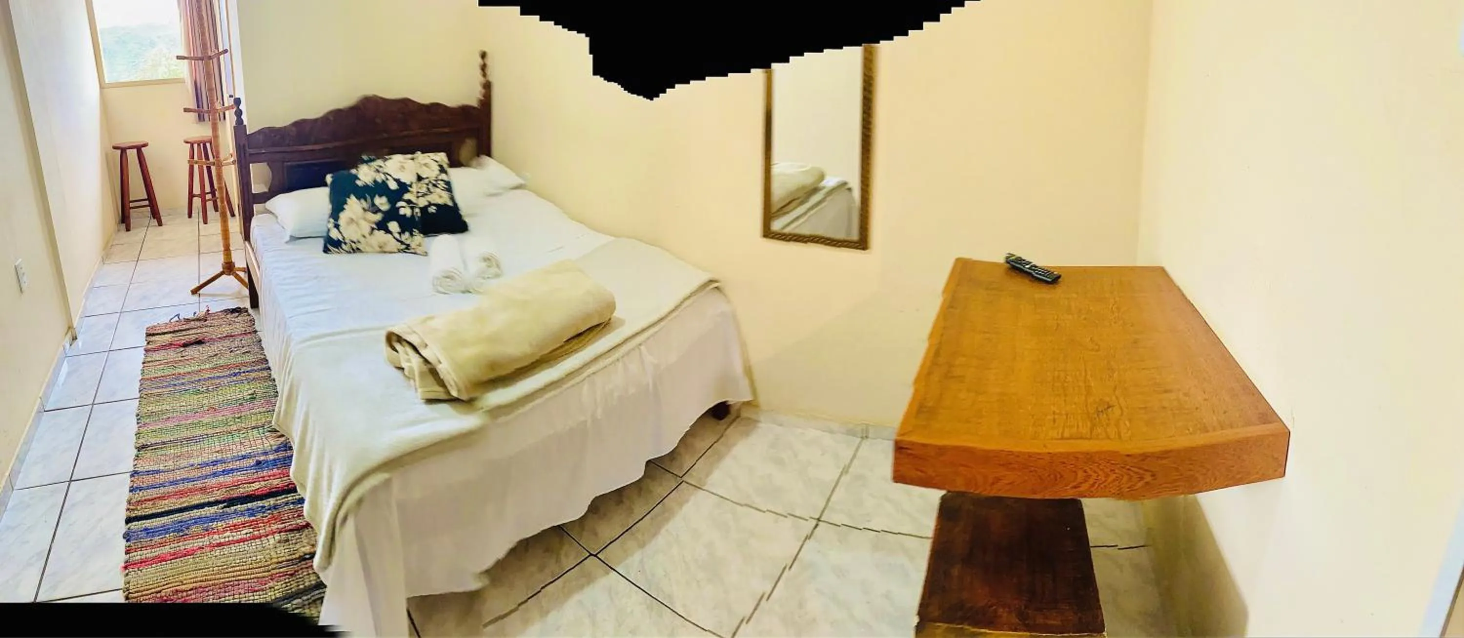 Photo of the whole room, Bed in Hospedaria Vila Rica - Pousada a 1 km do Centro Histórico