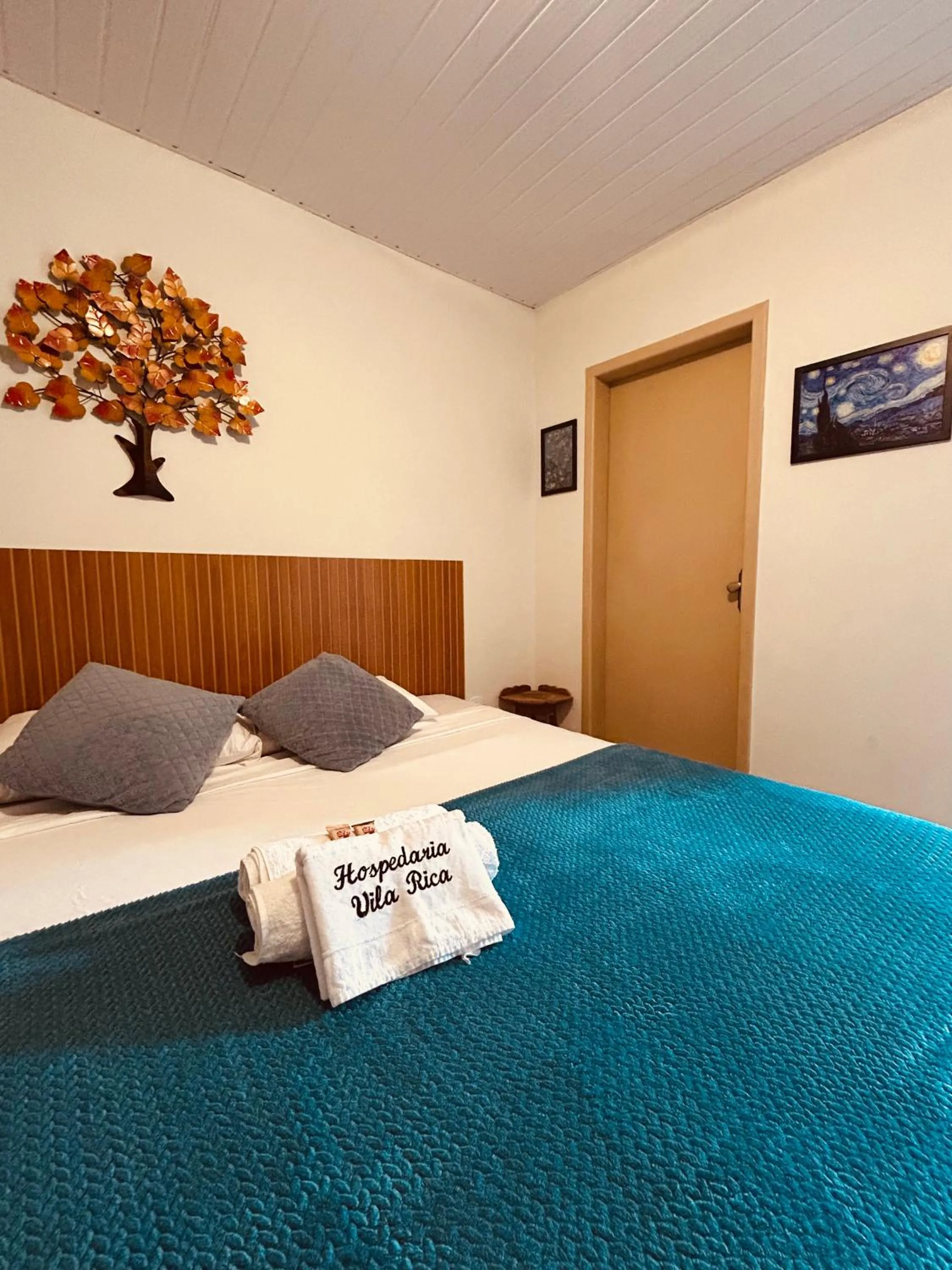 Bed in Hospedaria Vila Rica - Pousada a 1 km do Centro Histórico