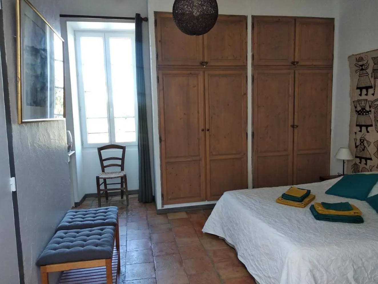 Bed in le rocher de Sampzon