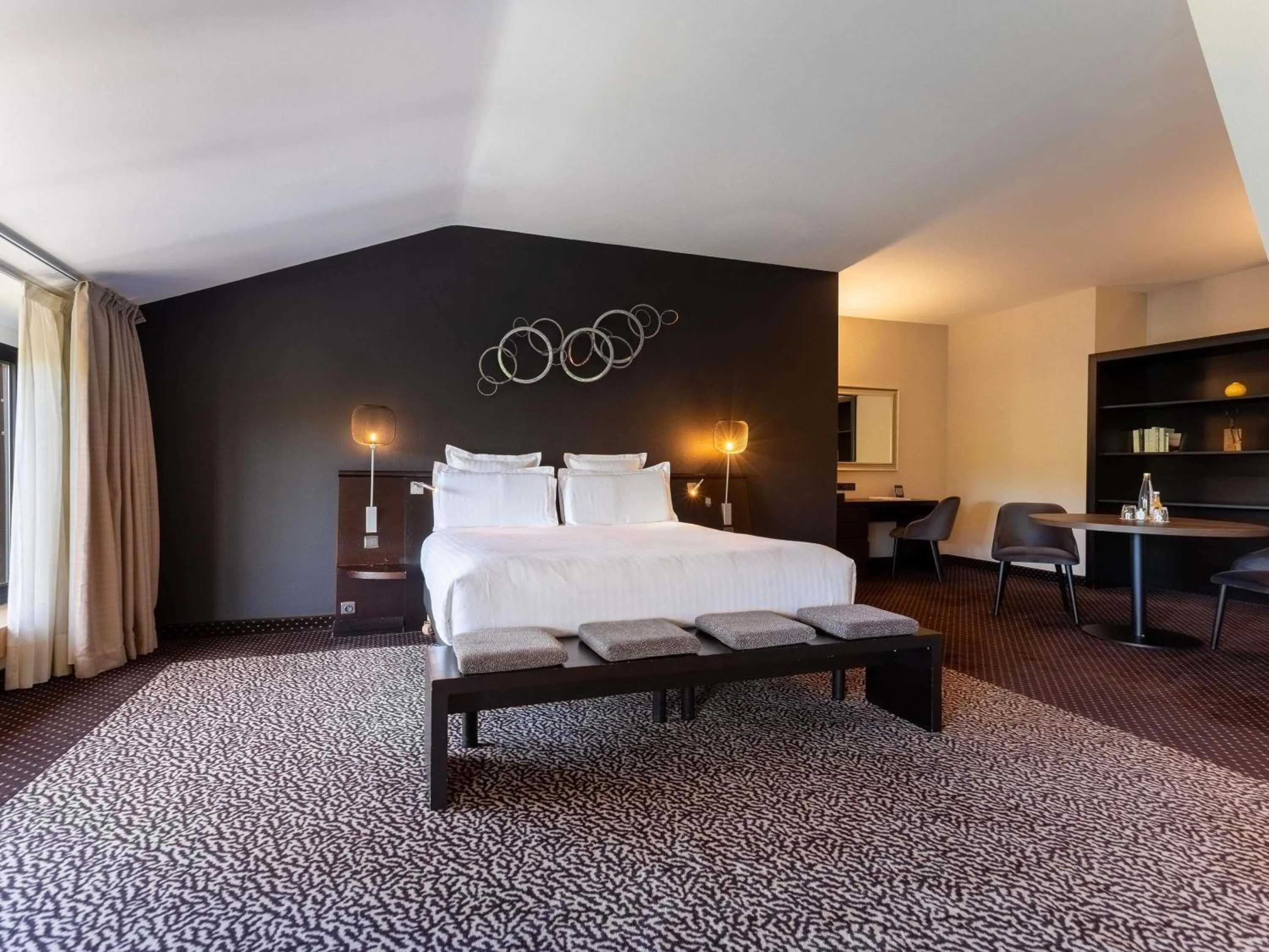 Bedroom, Bed in La Citadelle Hotel Metz - MGallery Collection