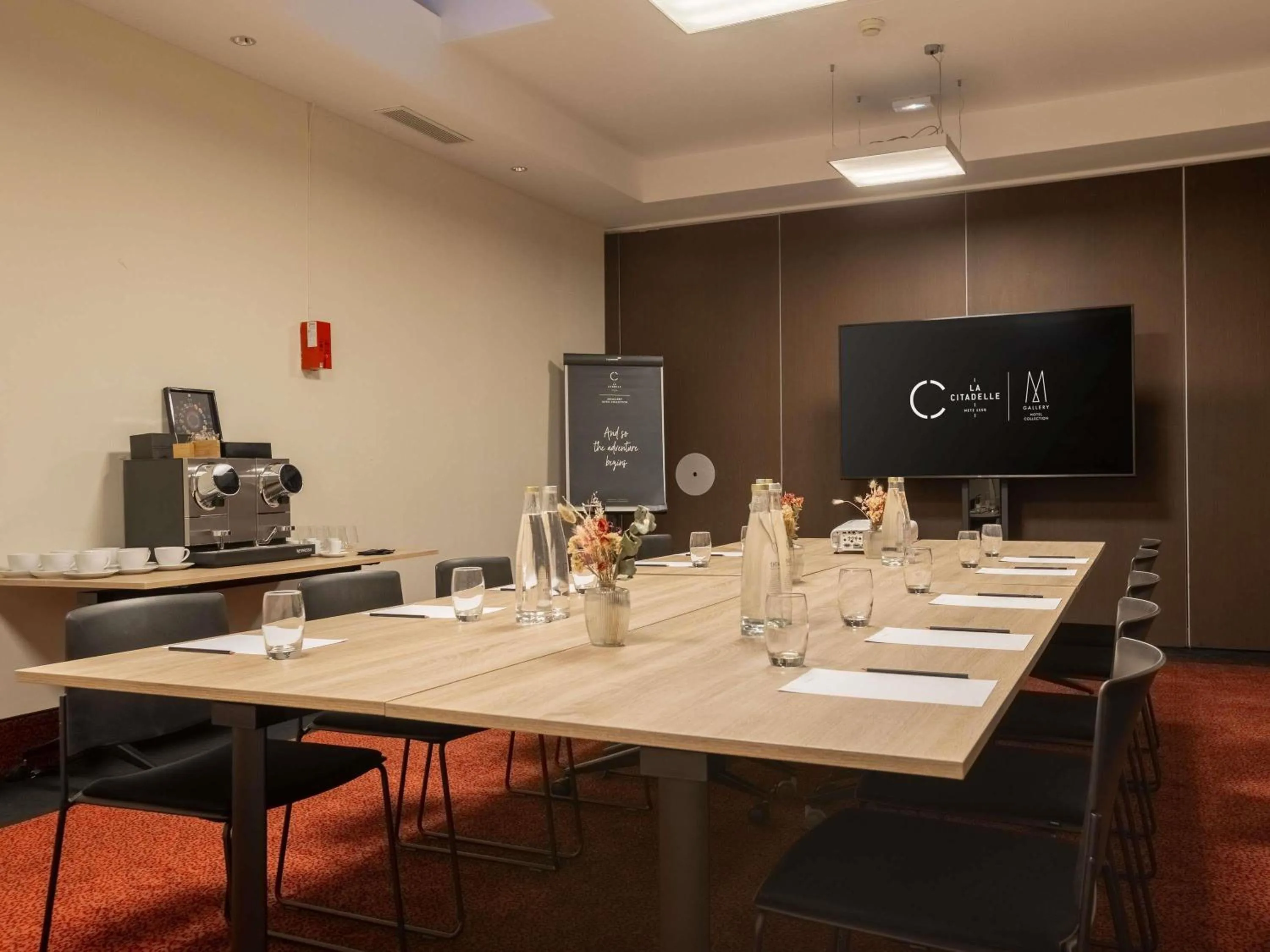 Meeting/conference room in La Citadelle Hotel Metz - MGallery Collection