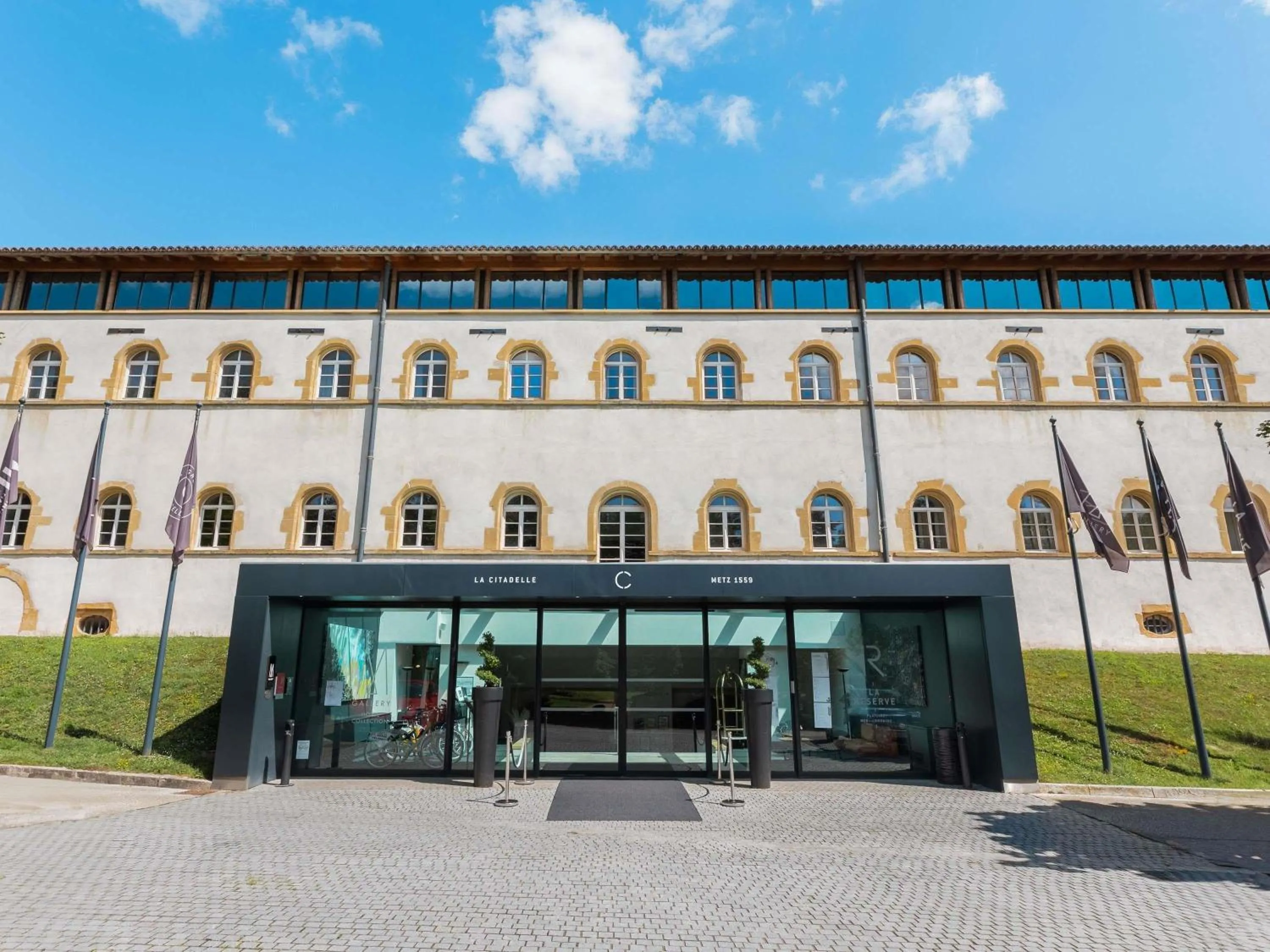 Property building in La Citadelle Hotel Metz - MGallery Collection