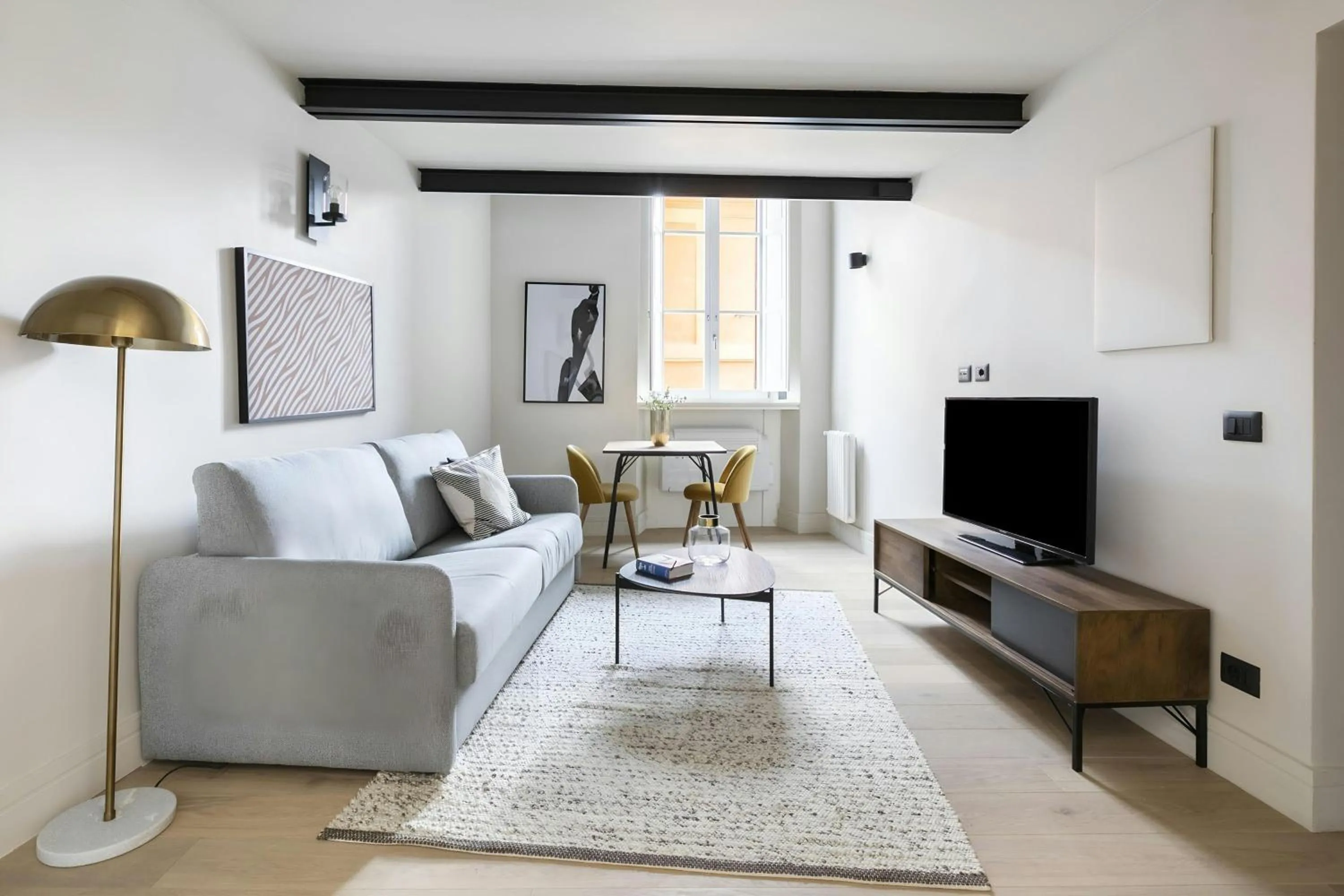 Living room in Sonder by Marriott Bonvoy Trastevere Apartments Piazza Trilussa