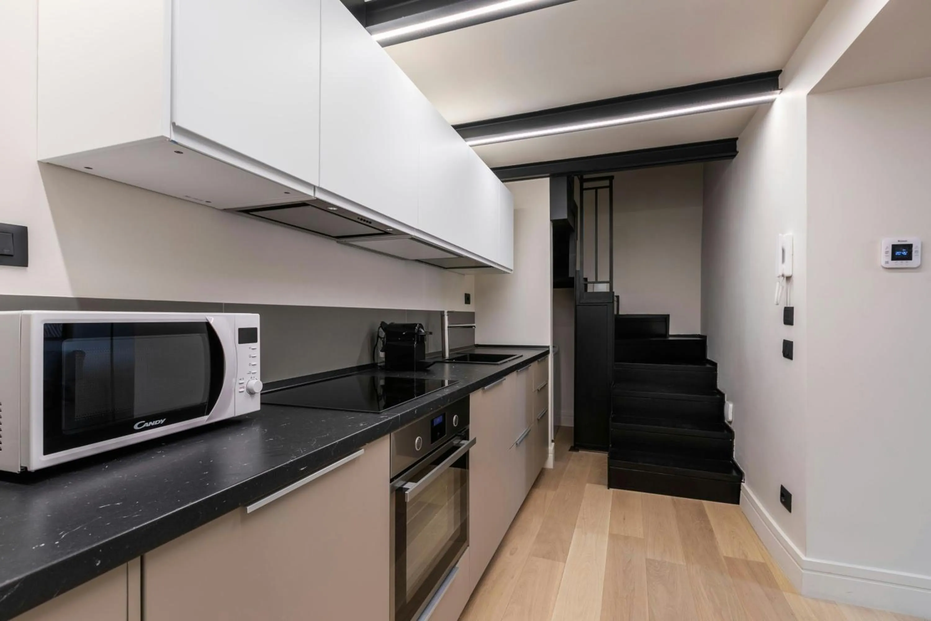 Kitchen or kitchenette in Sonder by Marriott Bonvoy Trastevere Apartments Piazza Trilussa