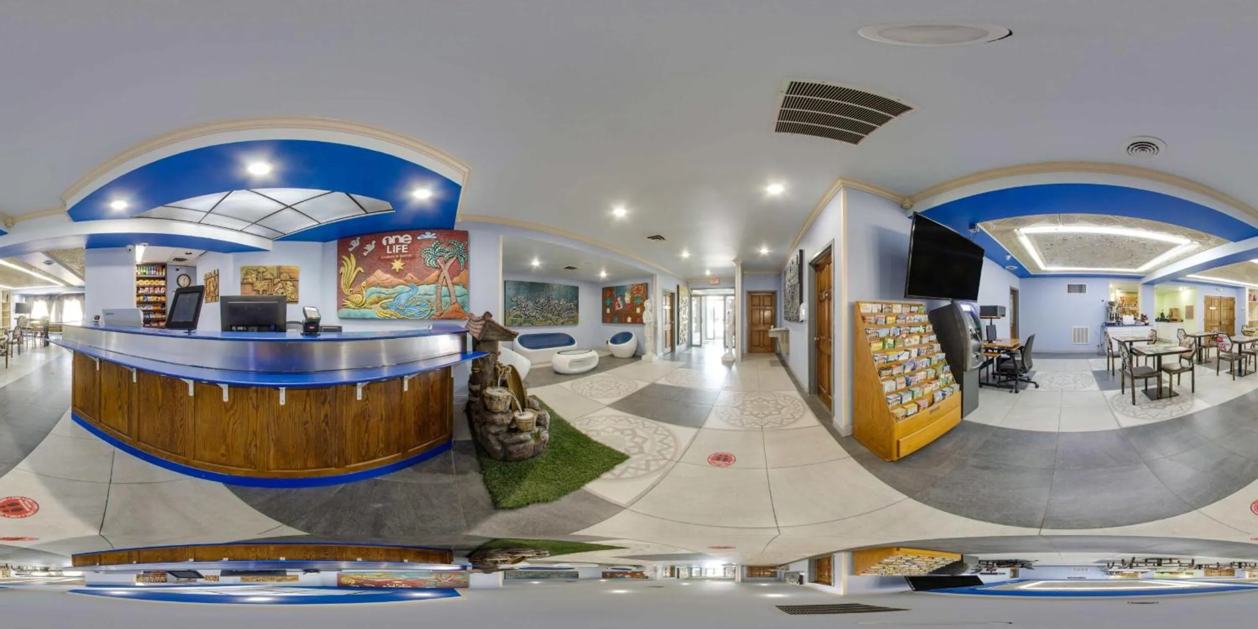 Lobby or reception in One life studio and suites