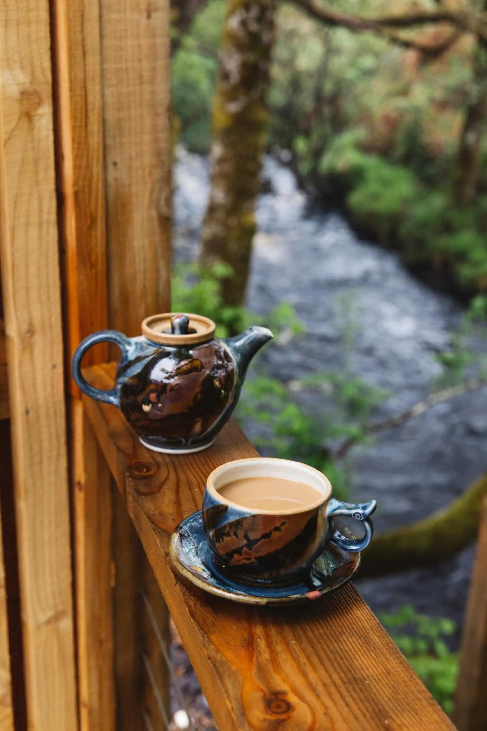 Patio in Edinbane Lodge