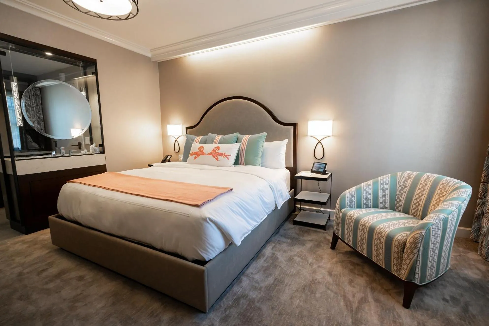 Bed in Hotel Atwater